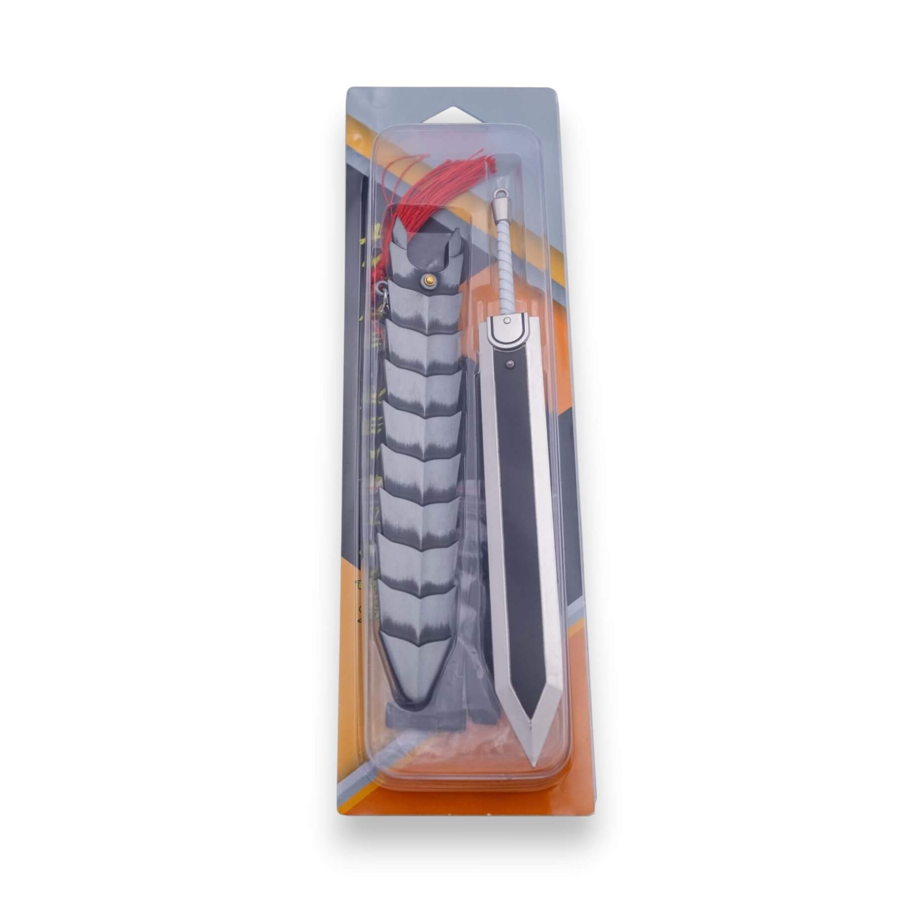 Portachiavi con spada Bershek Dragon Slayer, 22 cm, con supporto