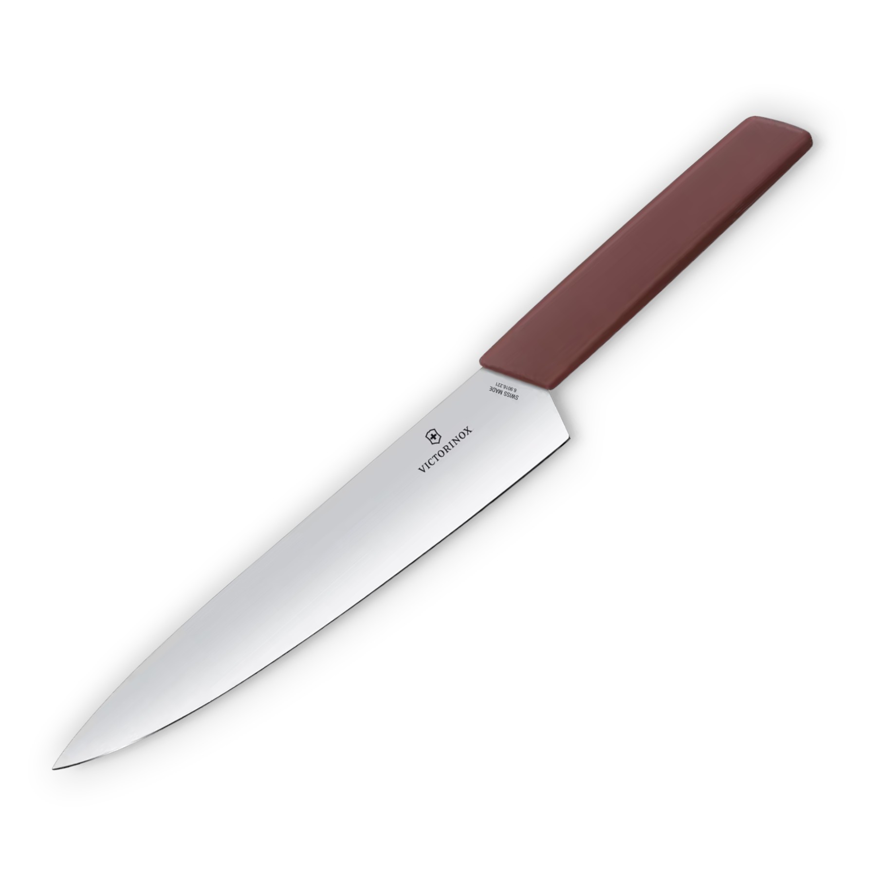 Victorinox Tranchierbesteck mit Kochmesser und brauner Gabel