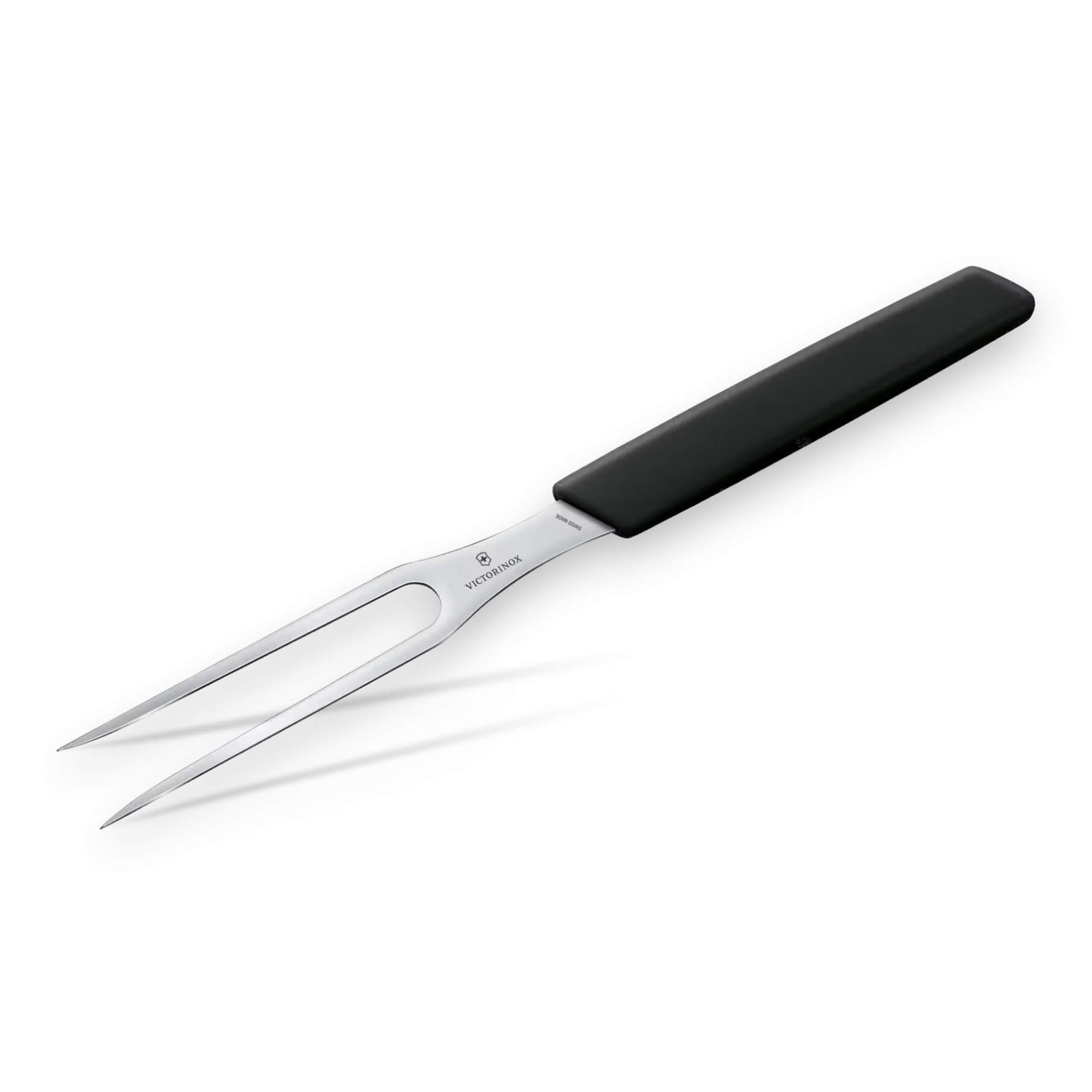 Victorinox Tranchierbesteck mit Kochmesser und scharzem Gabel
