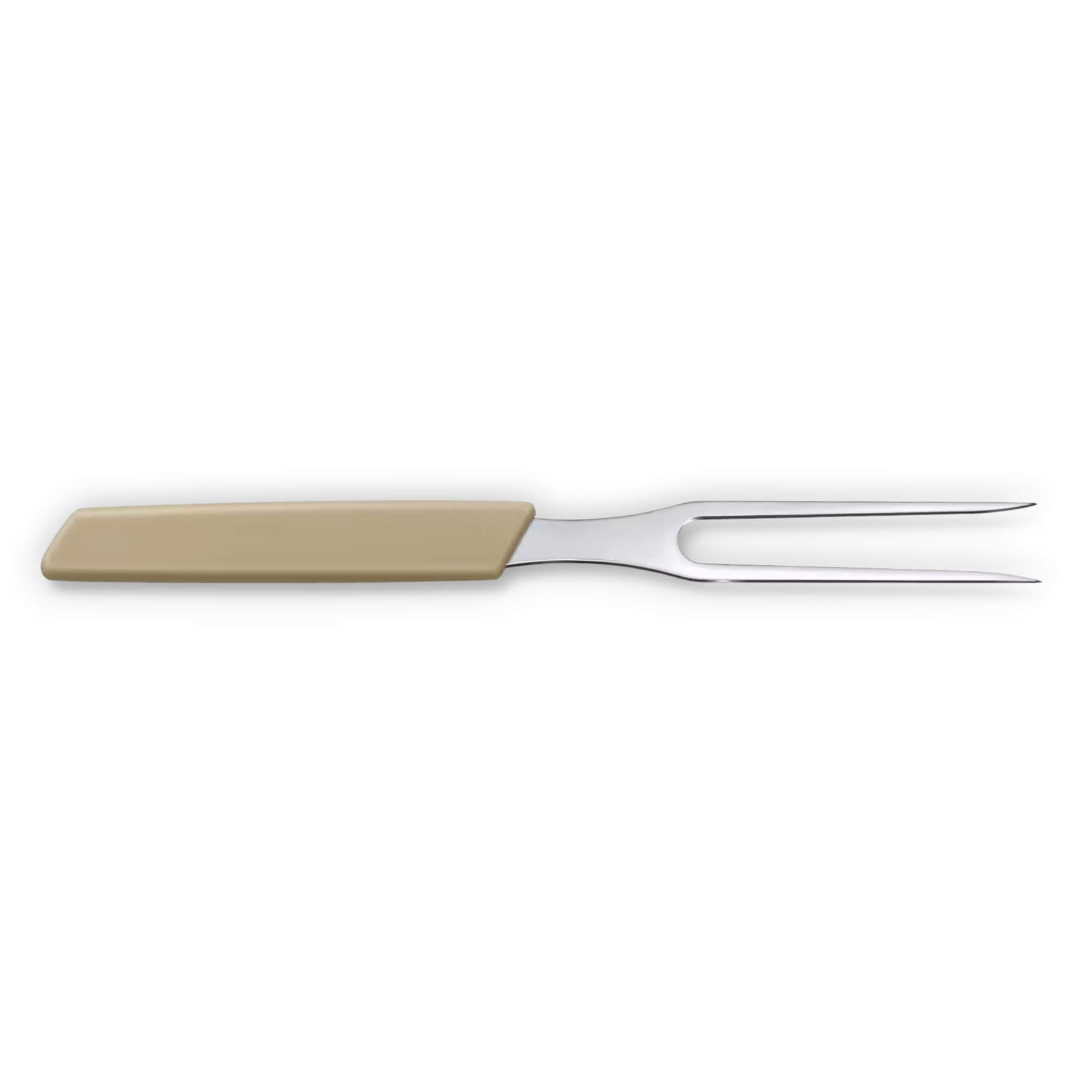 Victorinox Swiss Modern 15 cm Tranchiergabel mit beigem Griff