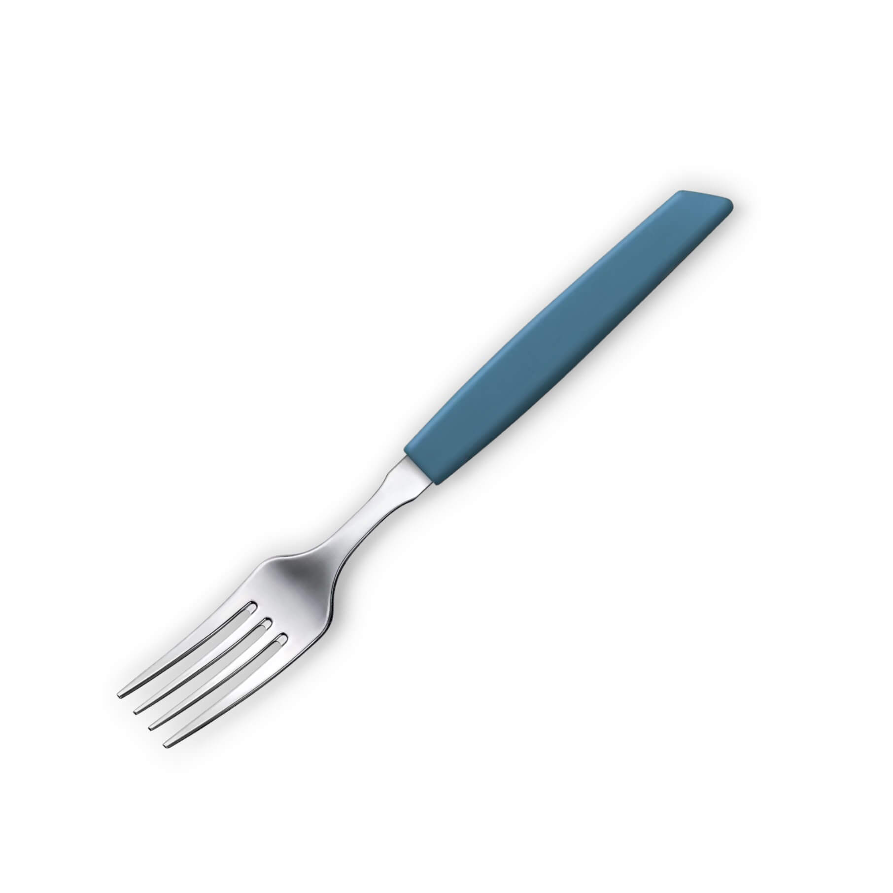 Tenedor de mesa Victorinox Swiss Modern con mango azul