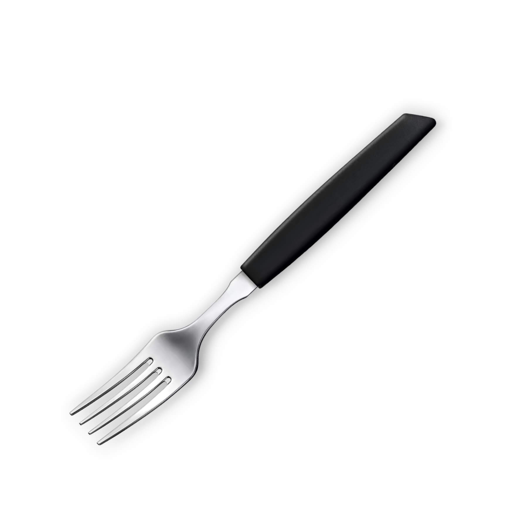 Tenedor de mesa Victorinox Swiss Modern con mango negro