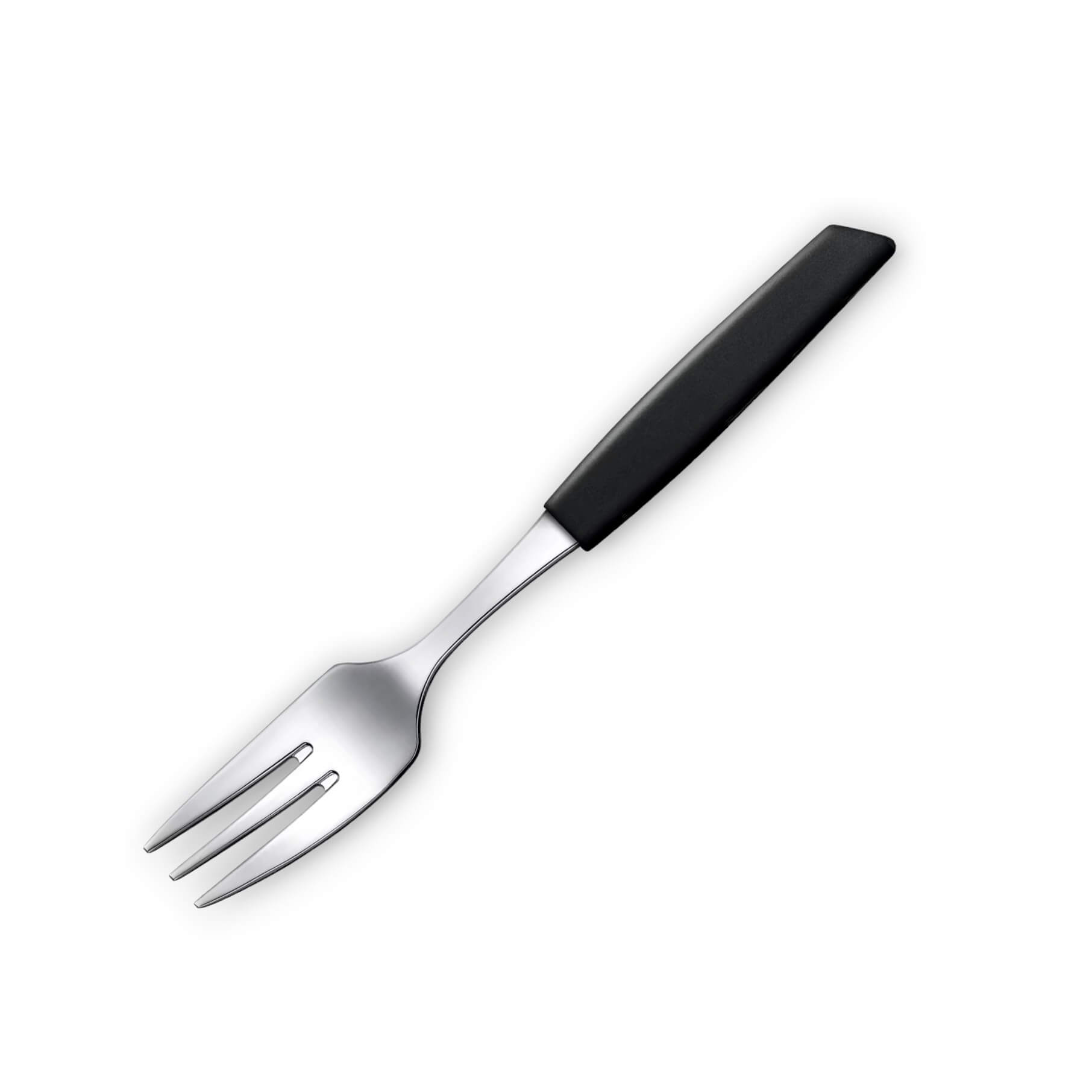 Tenedor para pastel Victorinox Swiss Modern con mango negro
