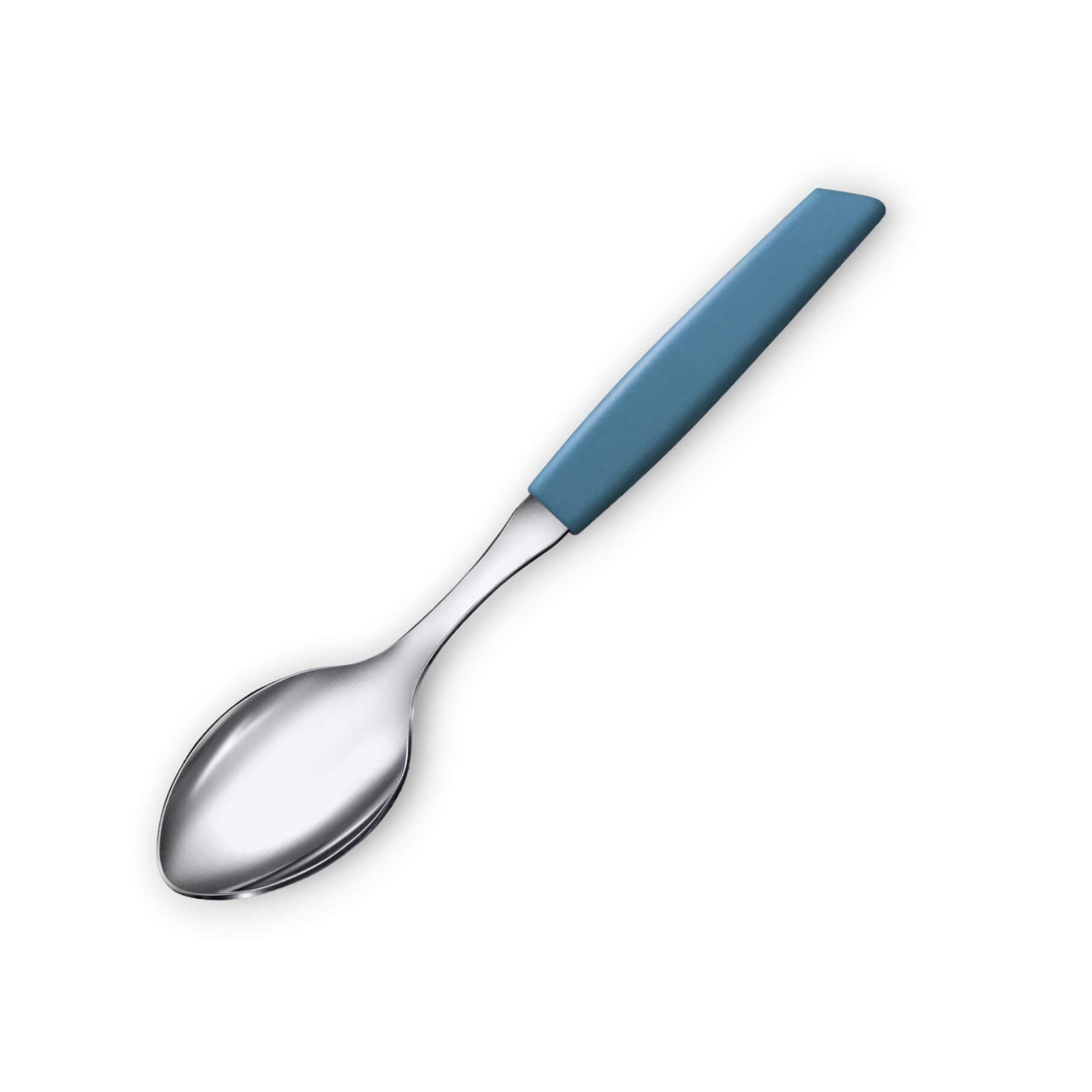 Cuchara para café Victorinox Swiss Modern con mango azul