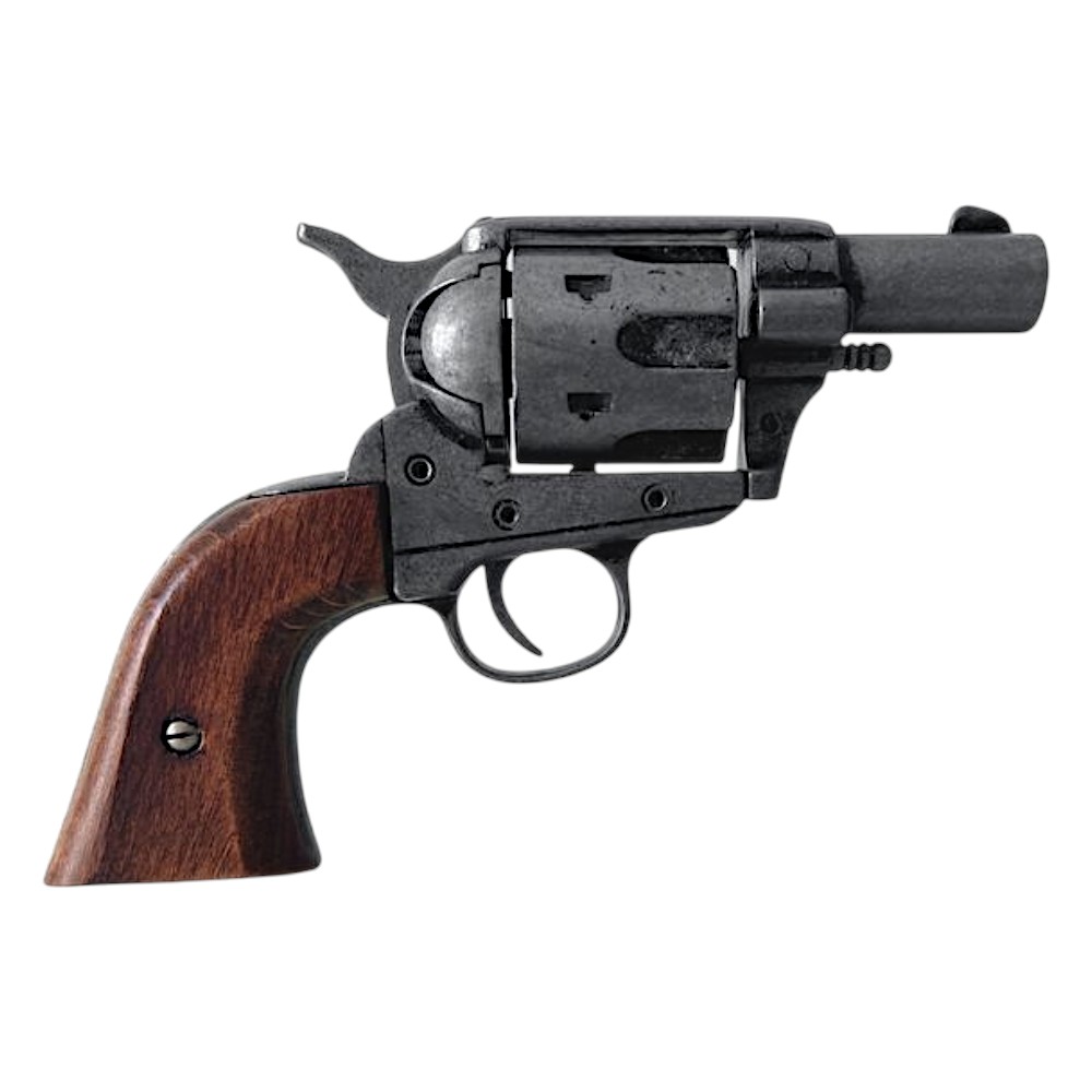Colt Pocket USA 1873 mit brüniertem Holzgriff