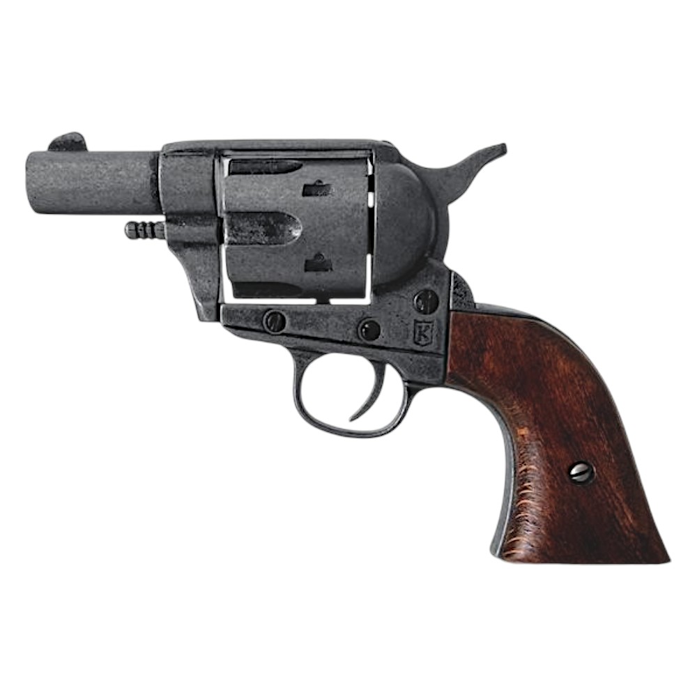 Colt Pocket USA 1873 mit brüniertem Holzgriff