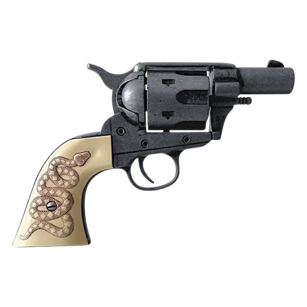 Colt Pocket USA 1873 mit „Serpiente“-Pavonierung