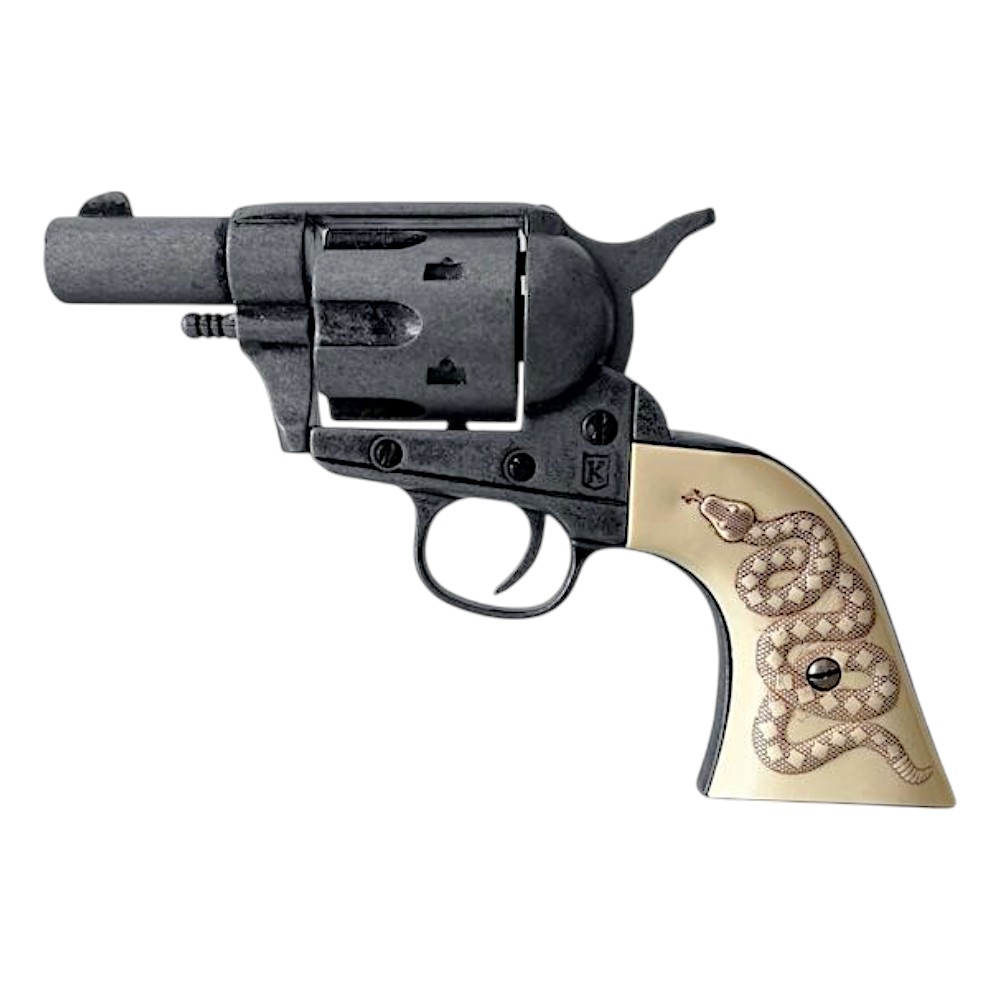 Colt Pocket USA 1873 mit „Serpiente“-Pavonierung
