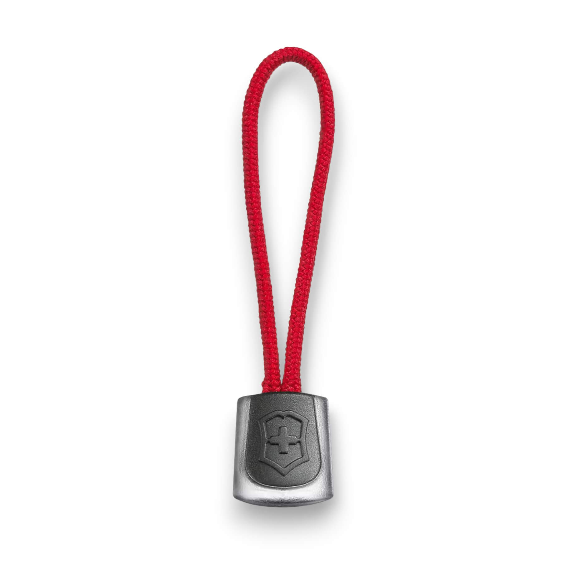 Lanière Victorinox en nylon rouge avec poignée en caoutchouc