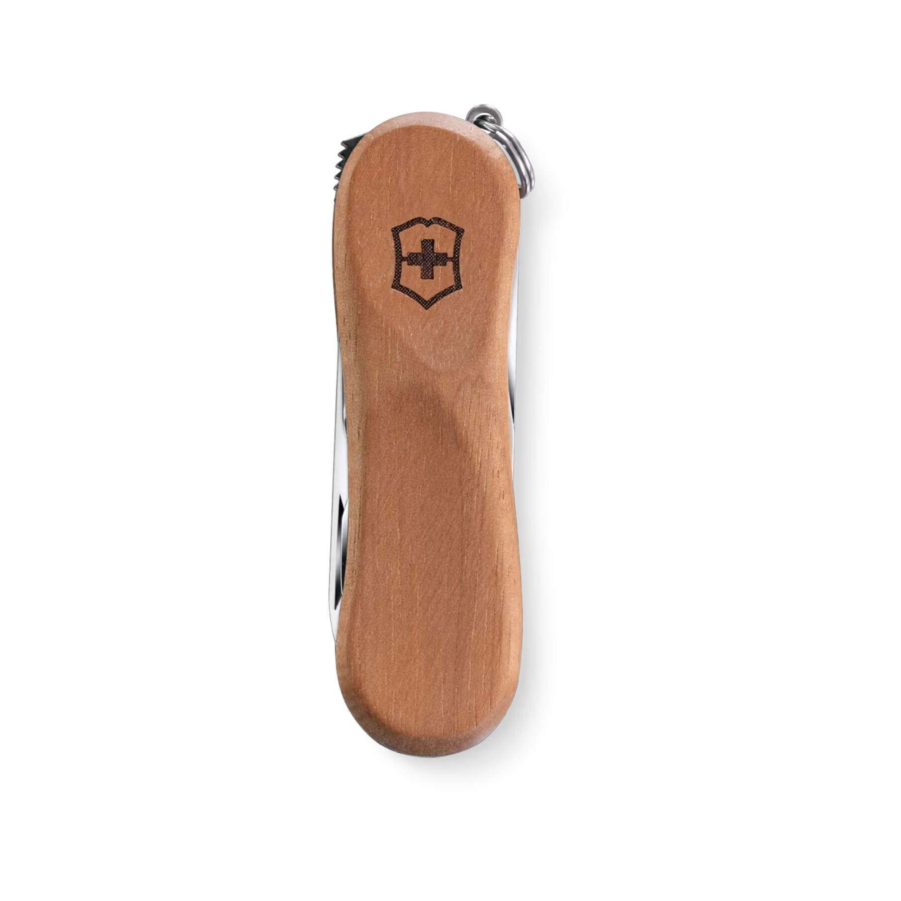 Couteau multifonction Victorinox Nail Clip 580 avec manche en bois de noyer, 6 fonctions
