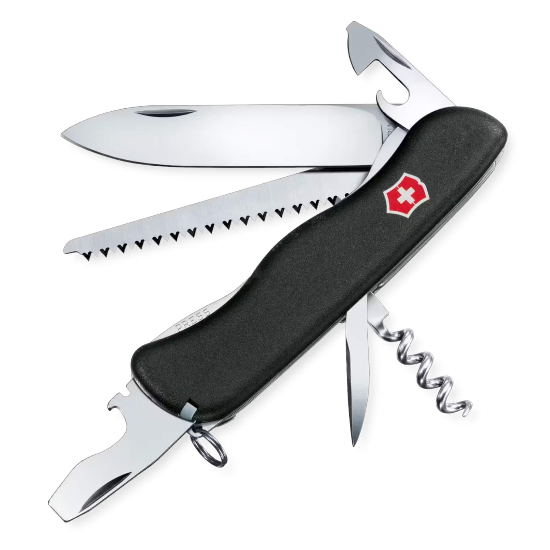 Couteau multifonction Victorinox Forester à 12 fonctions et manch...