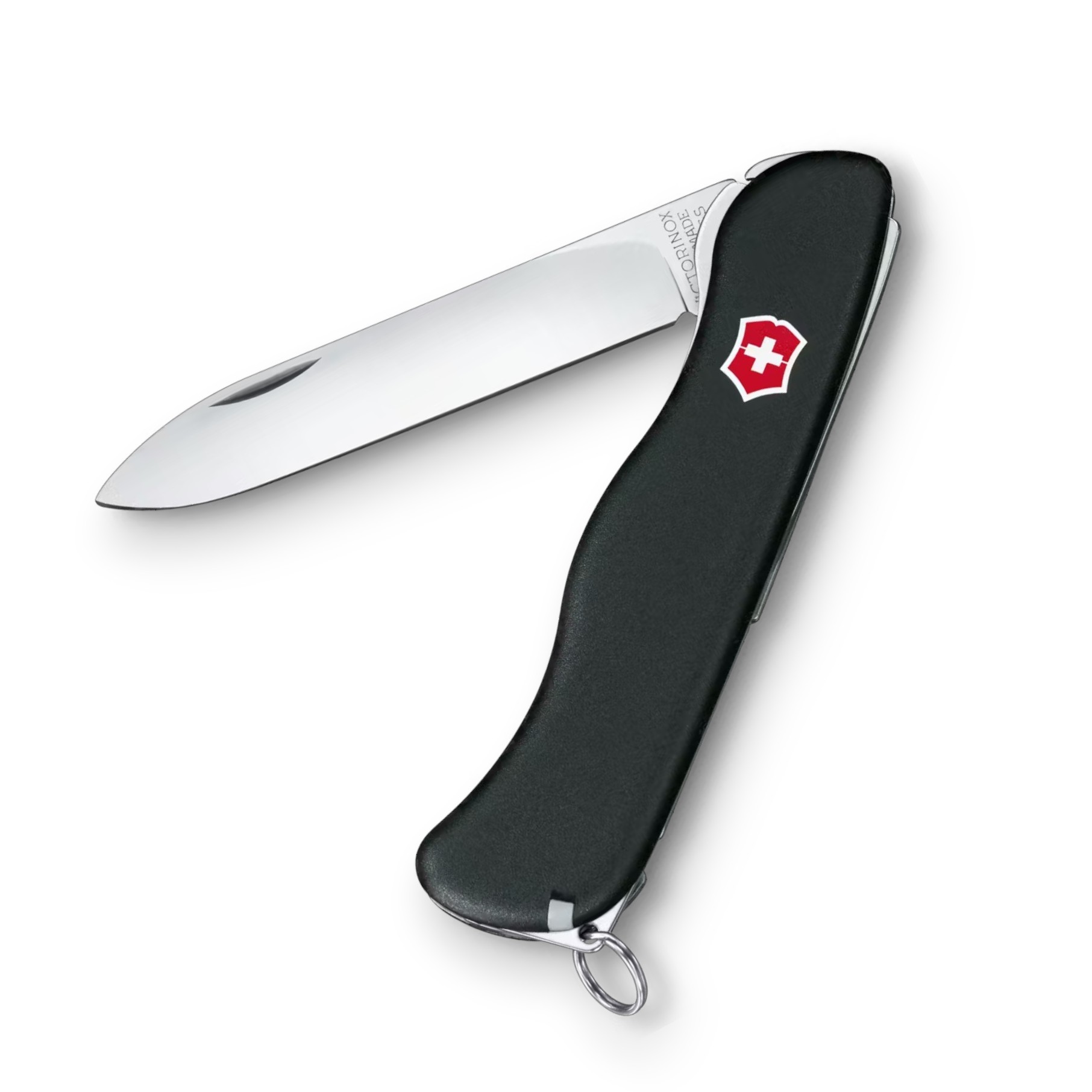 Couteau de poche Victorinox Sentinel à 4 fonctions, manche en polyamide noir, sous blister