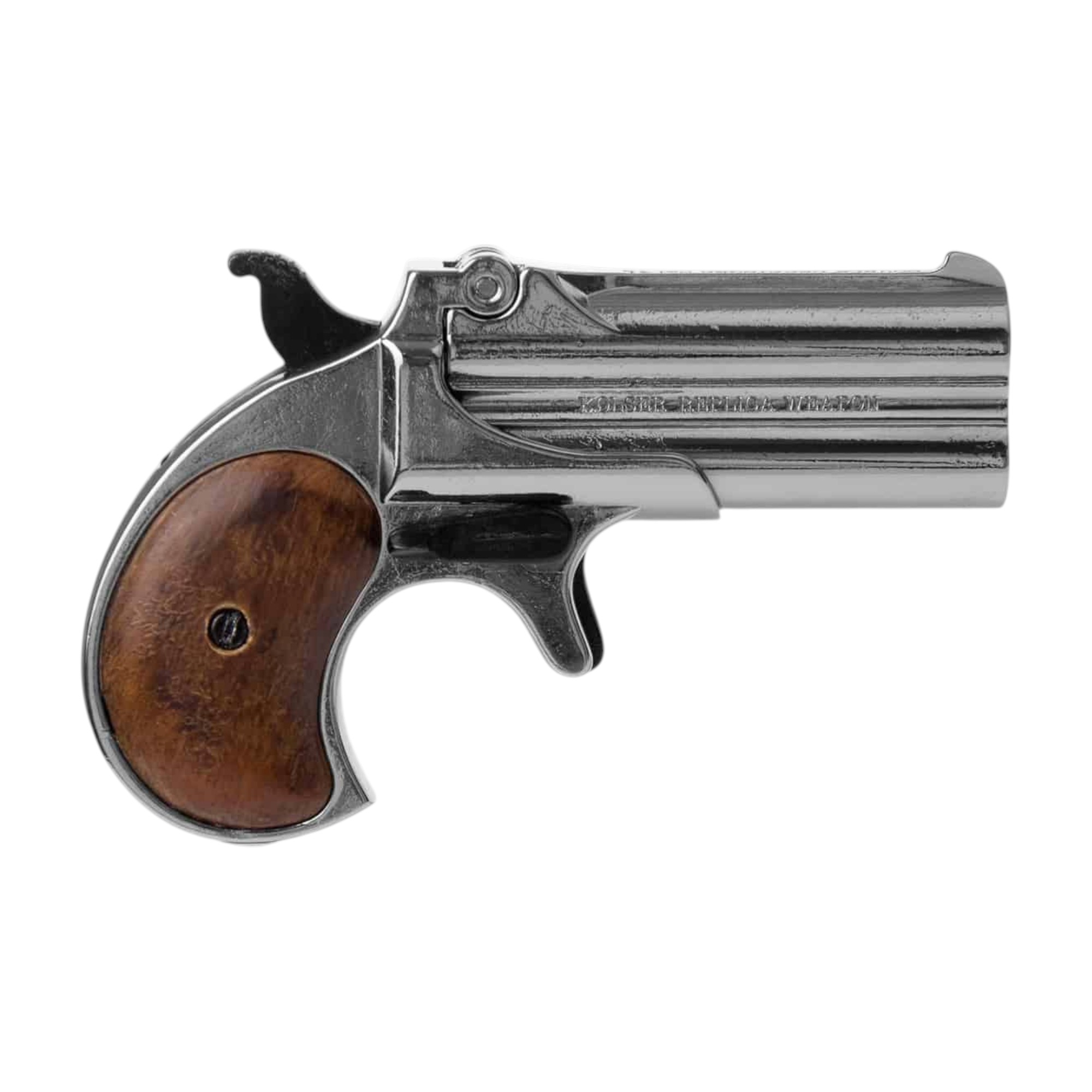 Double Derringer Mod. 95 Nickel Holz