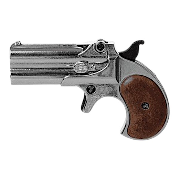 Double Derringer Mod. 95 Nickel Holz
