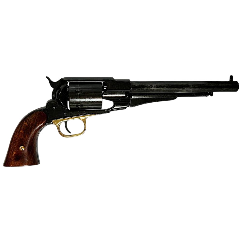 Revolver Remington 1858 Converted, schwarz, Holz
