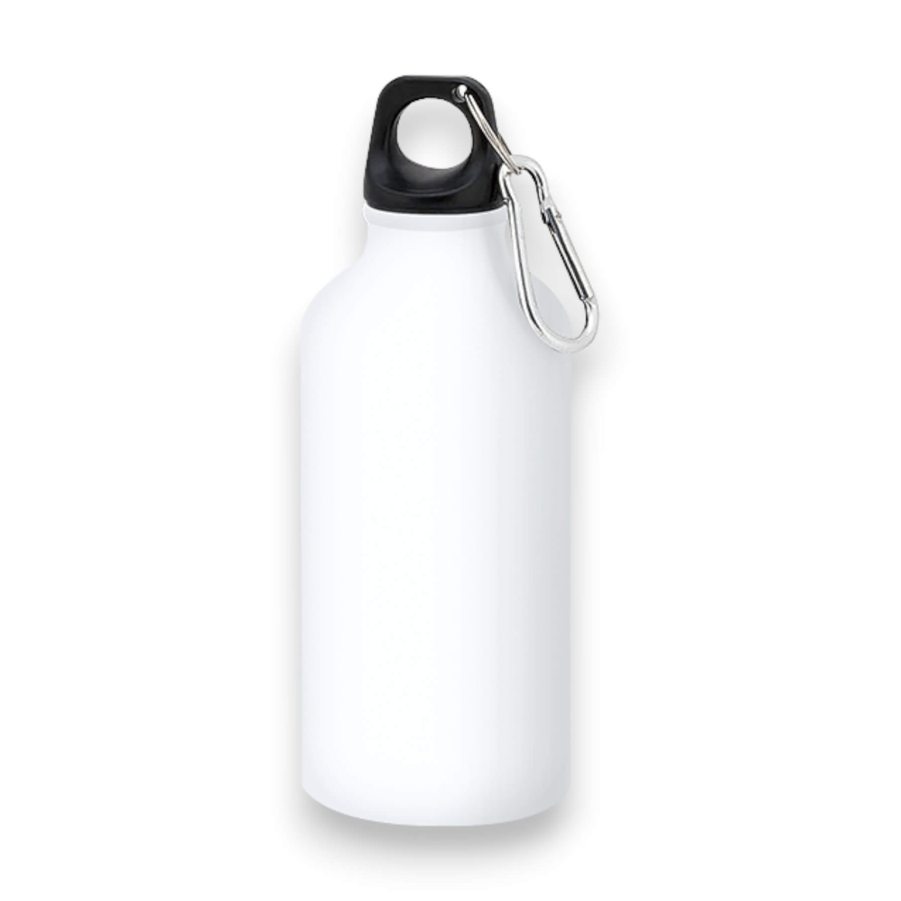 Tanica in alluminio bianco con capacità di 400 ml