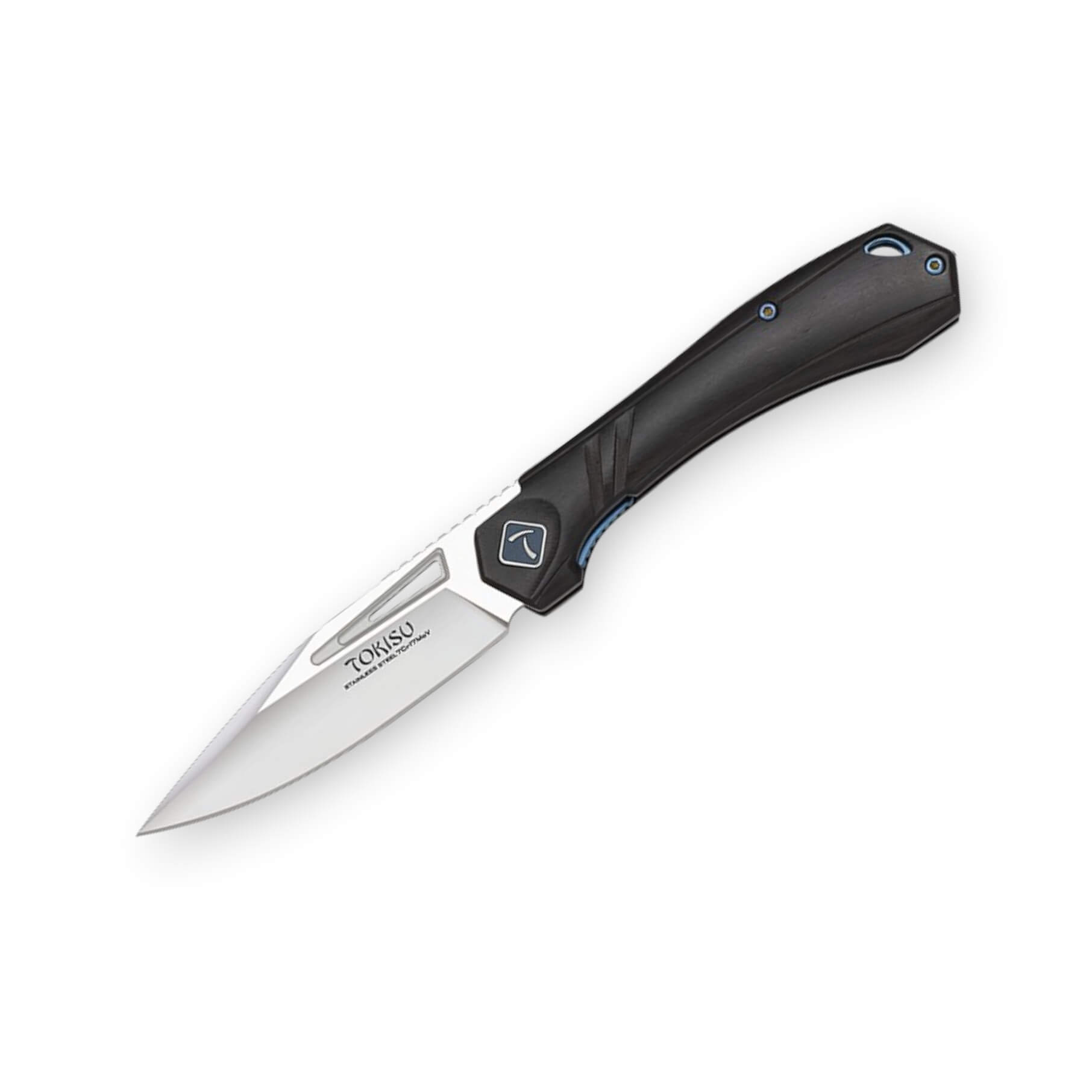Navaja Tokisu albainox con hoja de 8.2 cm acabado CNC y mango de ...