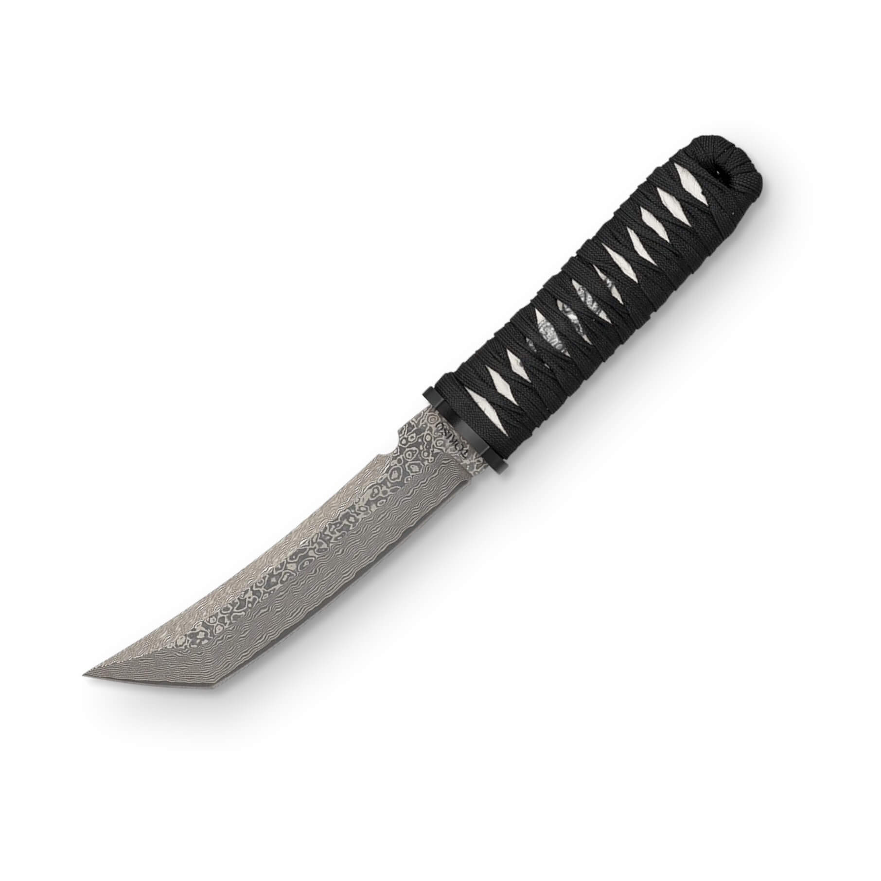 Cuchillo estilo japonés Tokisu con hoja damasco 67 capas de 15.3 ...