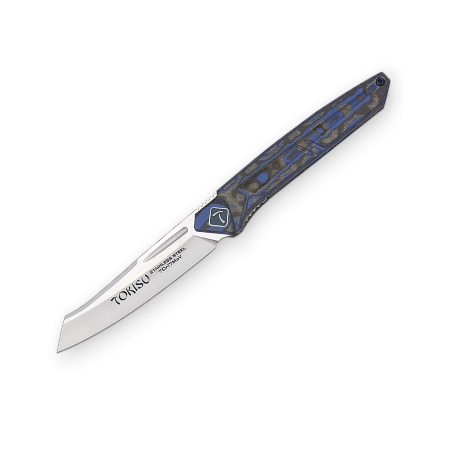 Navaja japonesa Tokisu con hoja tanto de 8 cm de acero inox y man...