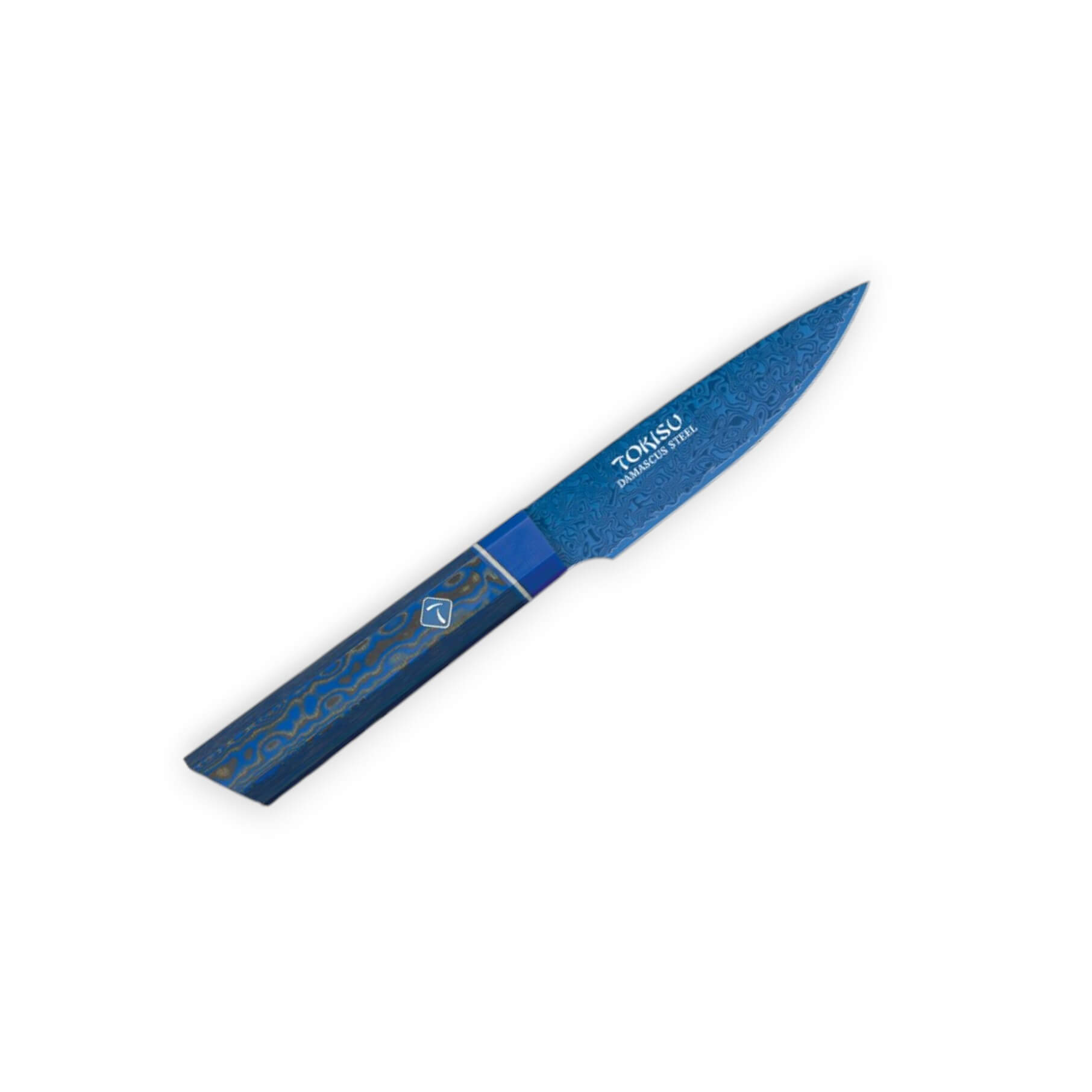 Cuchillo de cocina pequeño estilo japonés Tokisu con hoja de dama...