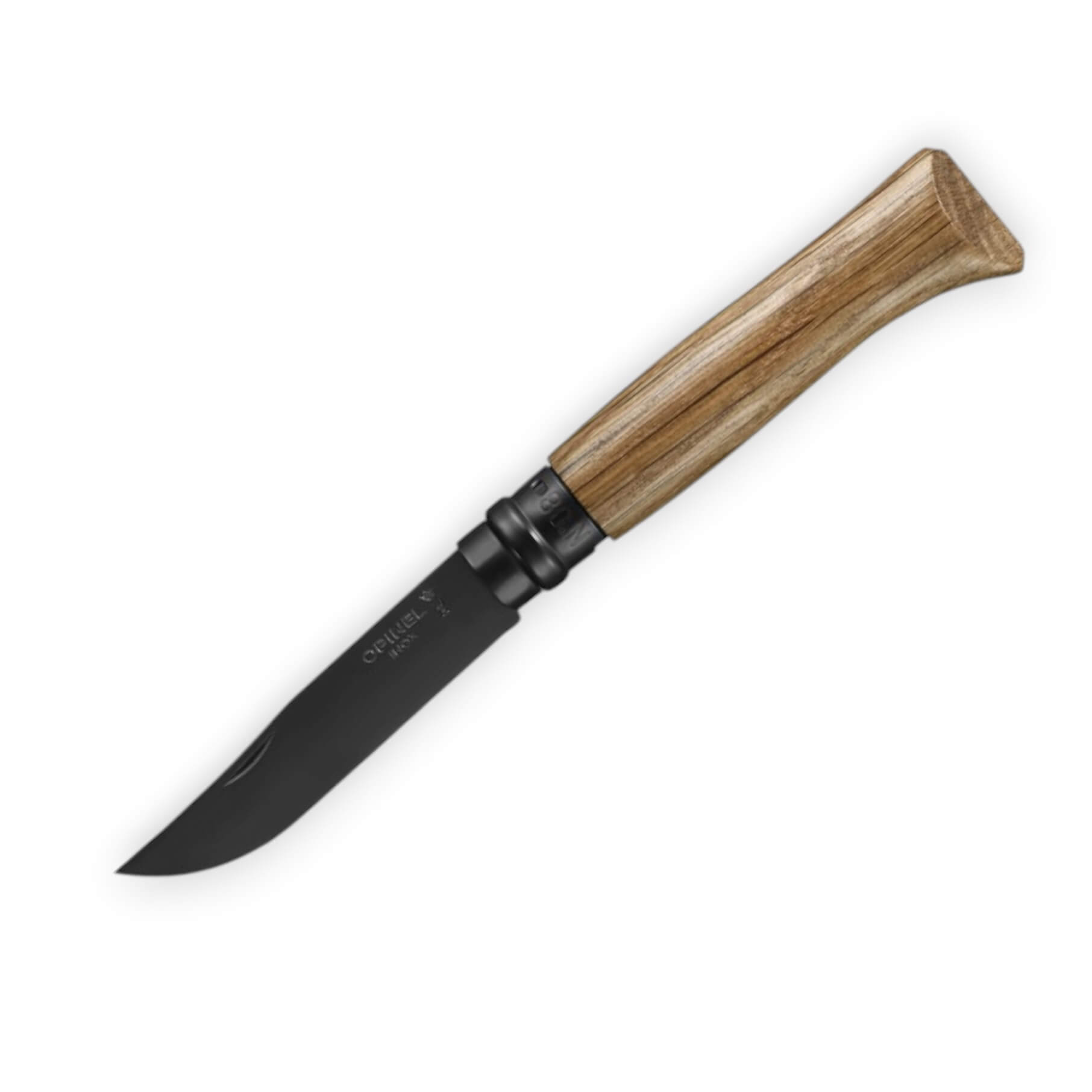 Opinel Klappmesser in Schwarz mit Eichenholzgriff und 8,5 cm lang...