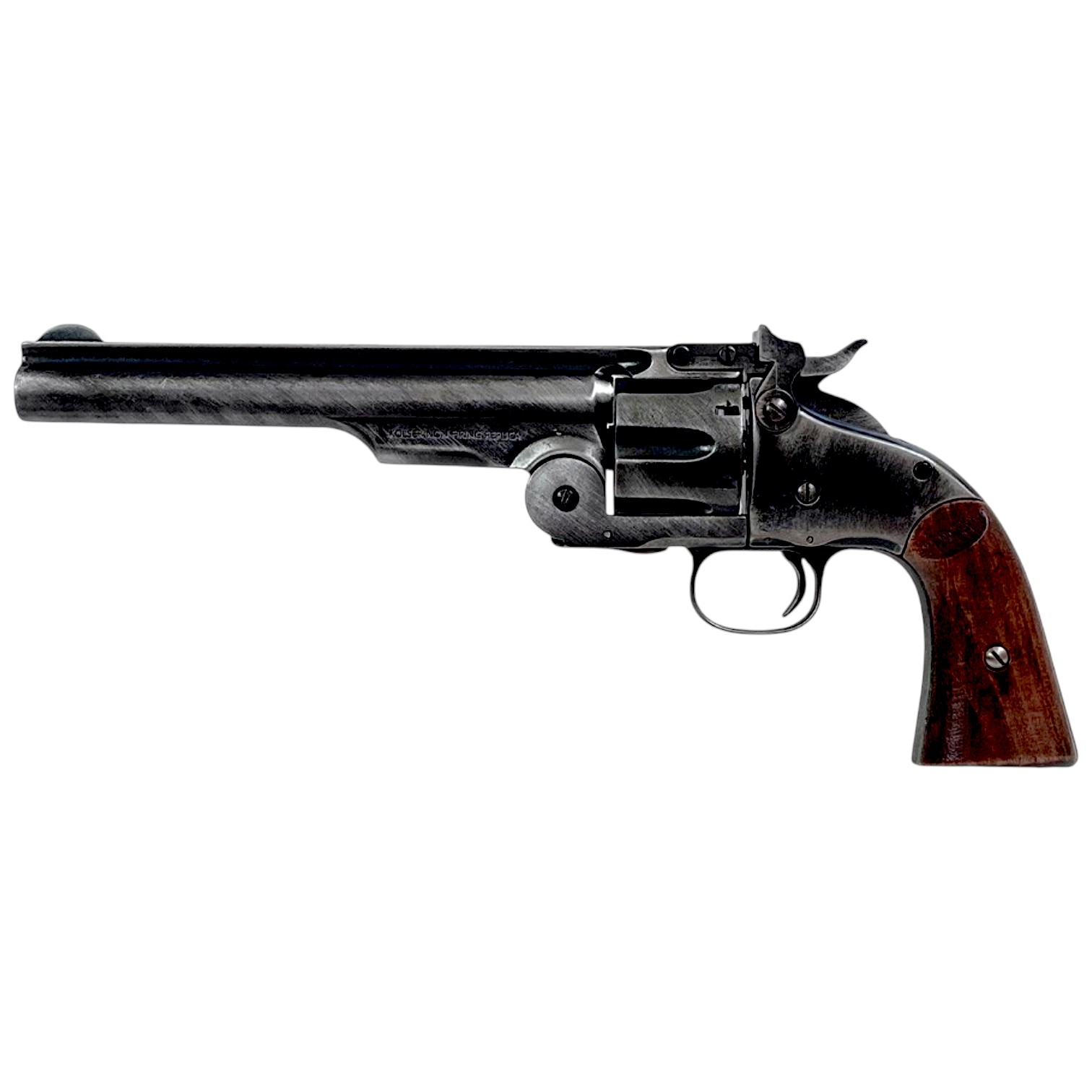 Schofield-Revolver-Replik in antikem Schwarz