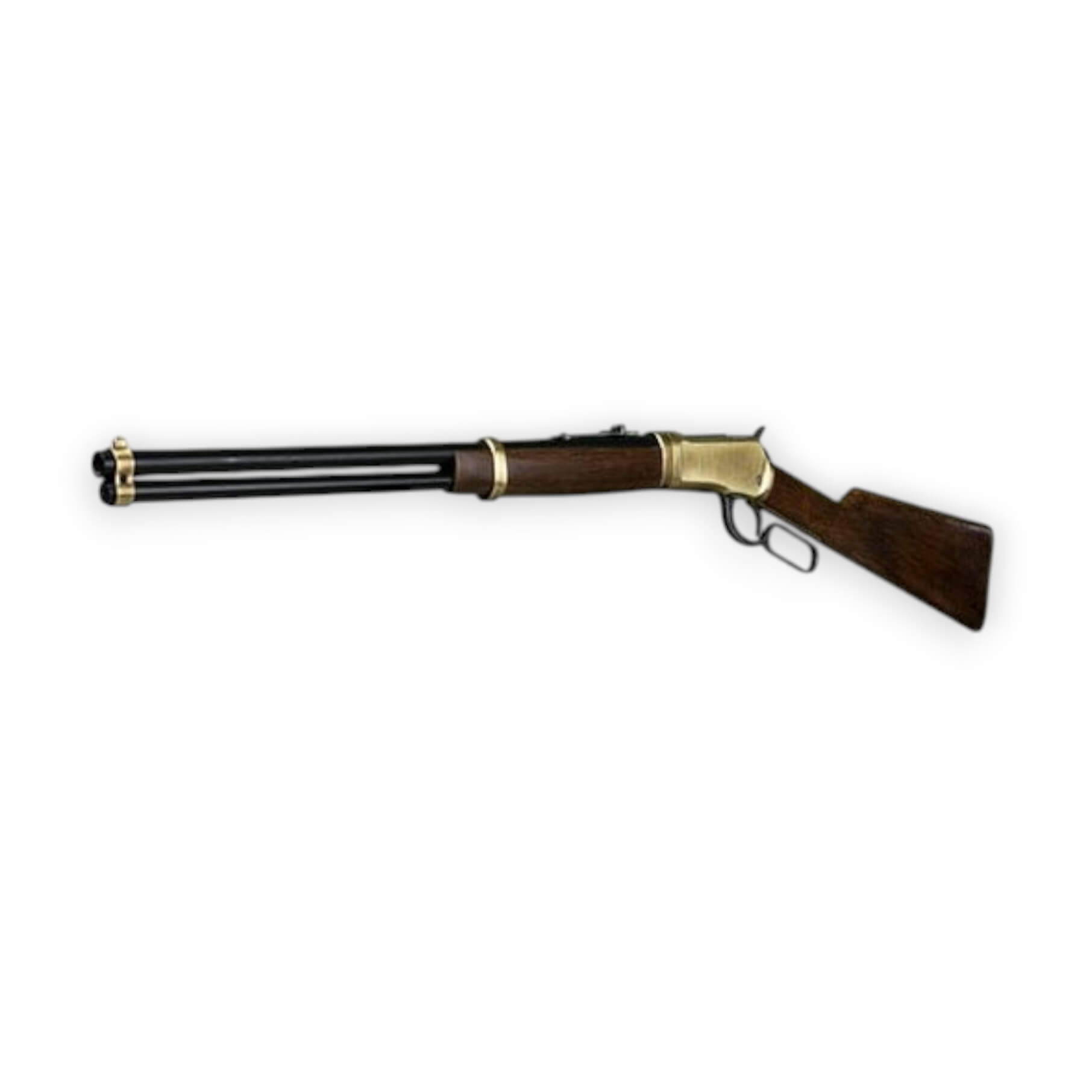 Réplique de carabine Winchester 1892, calibre 98 cm, finition laiton