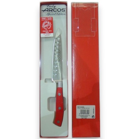 Arcos Riviera Roja chef's knife with a 15 cm NITRUM steel blade f...