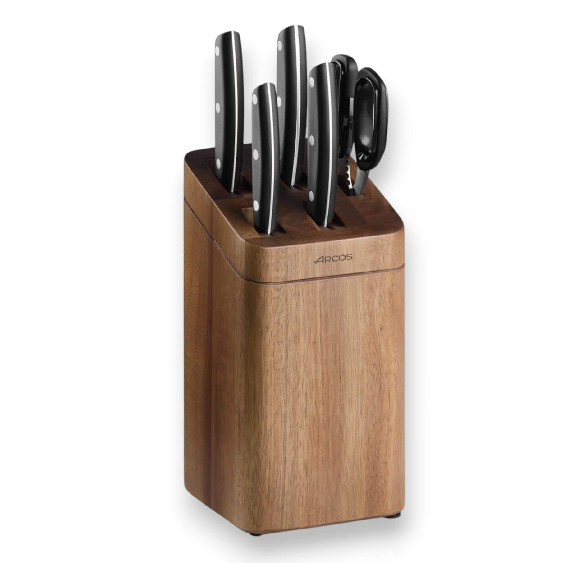 Set de cuisine 4 pièces Arcos Série Ibiza + Ciseaux + Support en ...