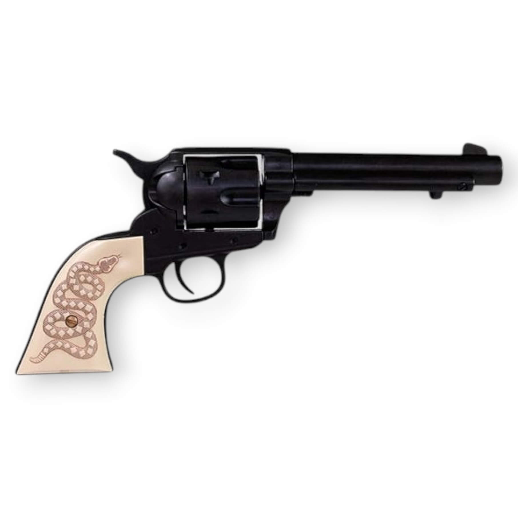 Replik-Revolver Peacemaker Colt 45 5,5" USA 1873, schwarz mit Sch...