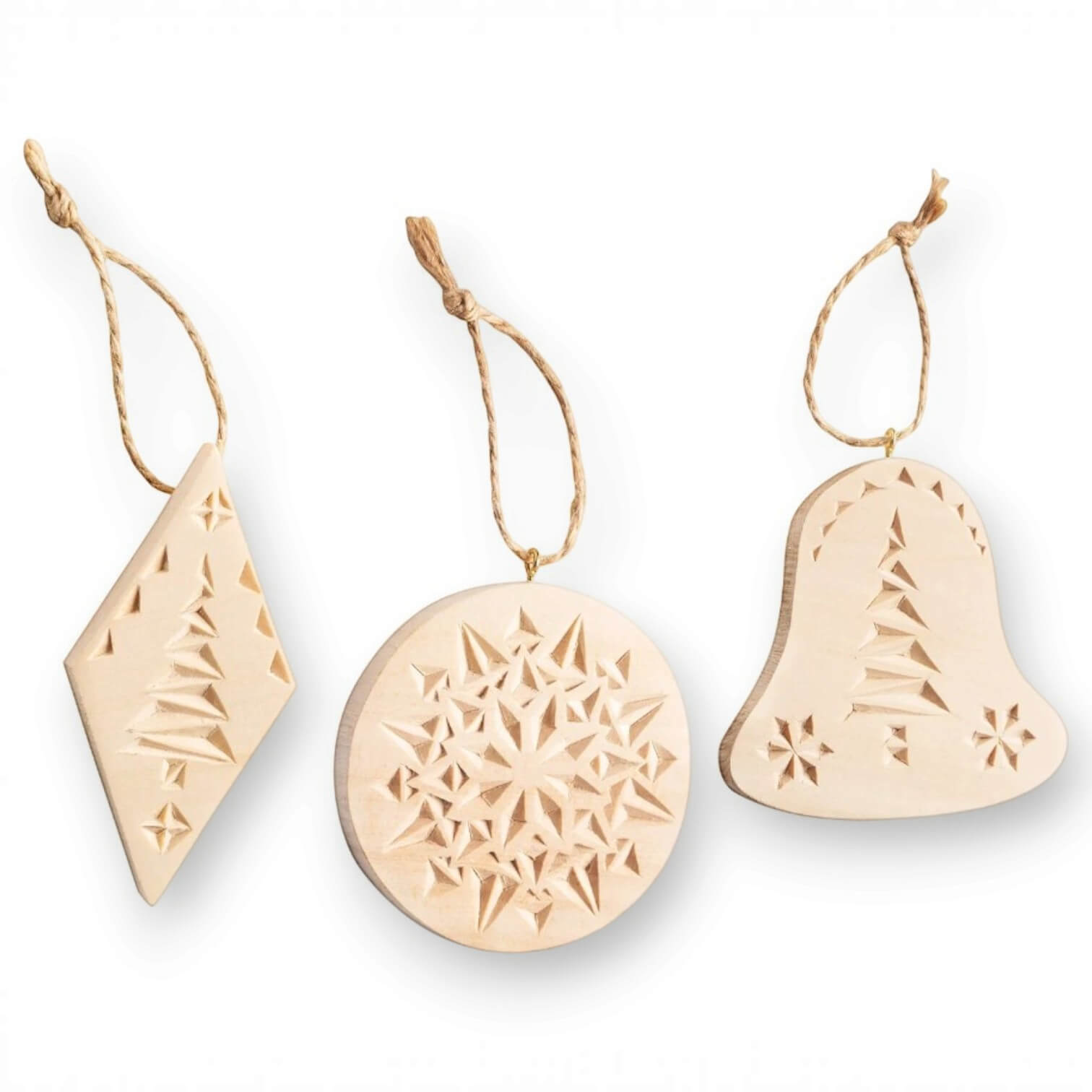 Schnitzset für Weihnachtsschmuck von BeaverCraft