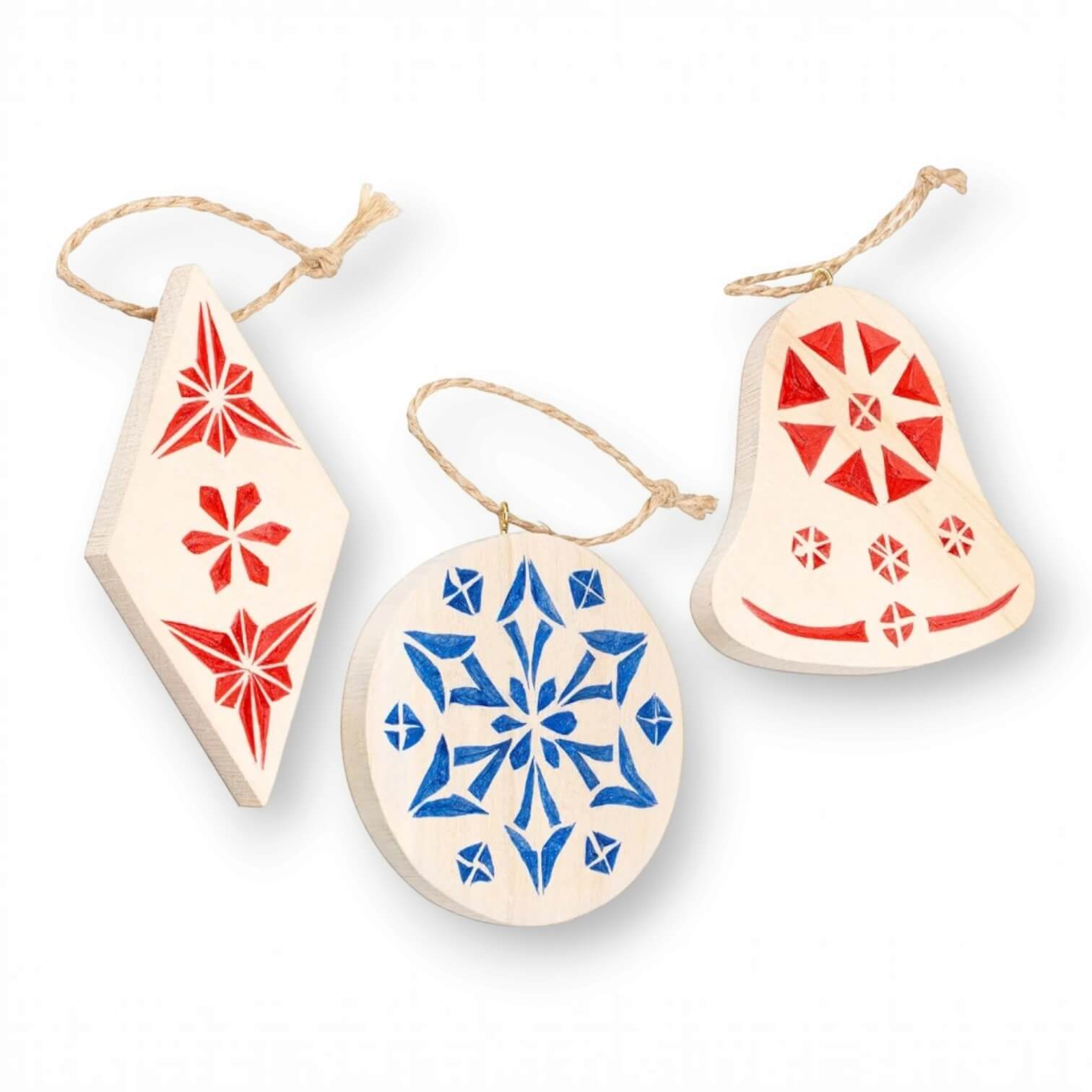 Schnitzset für Weihnachtsschmuck von BeaverCraft