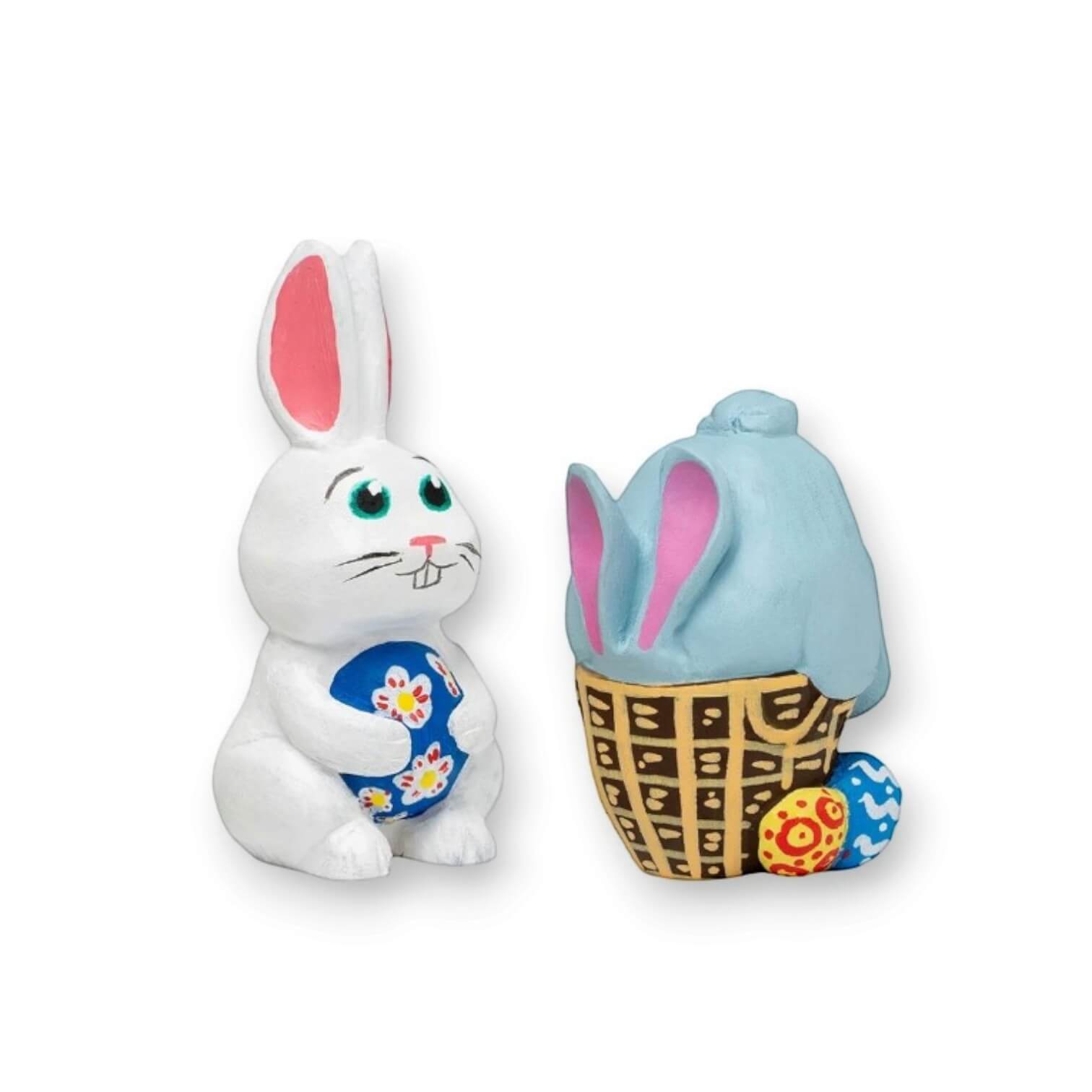 BeaverCraft Holzschnitz-Set „Hoppy Bunnies“