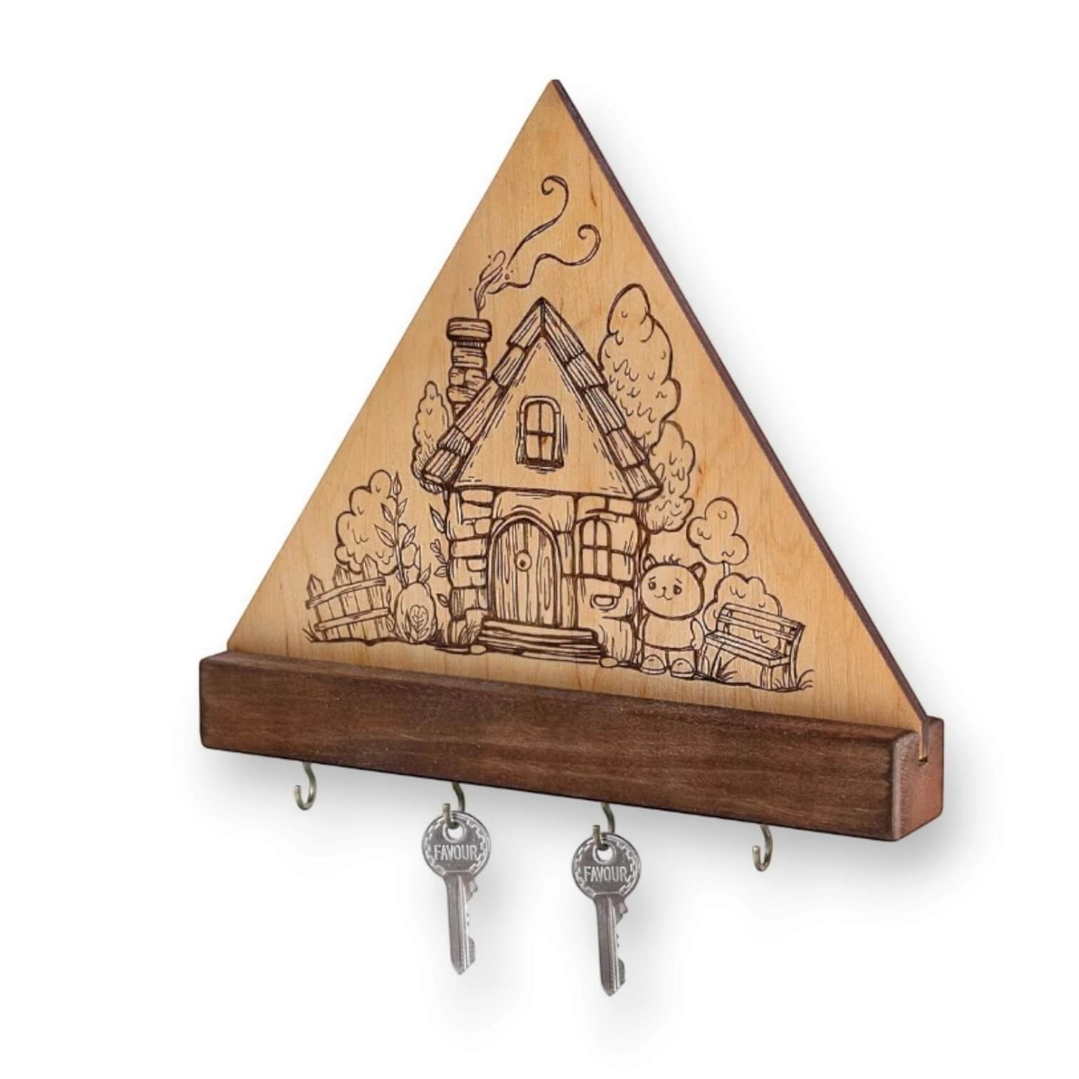 BeaverCraft Brandmalerei-Set für Schlüsselhalter