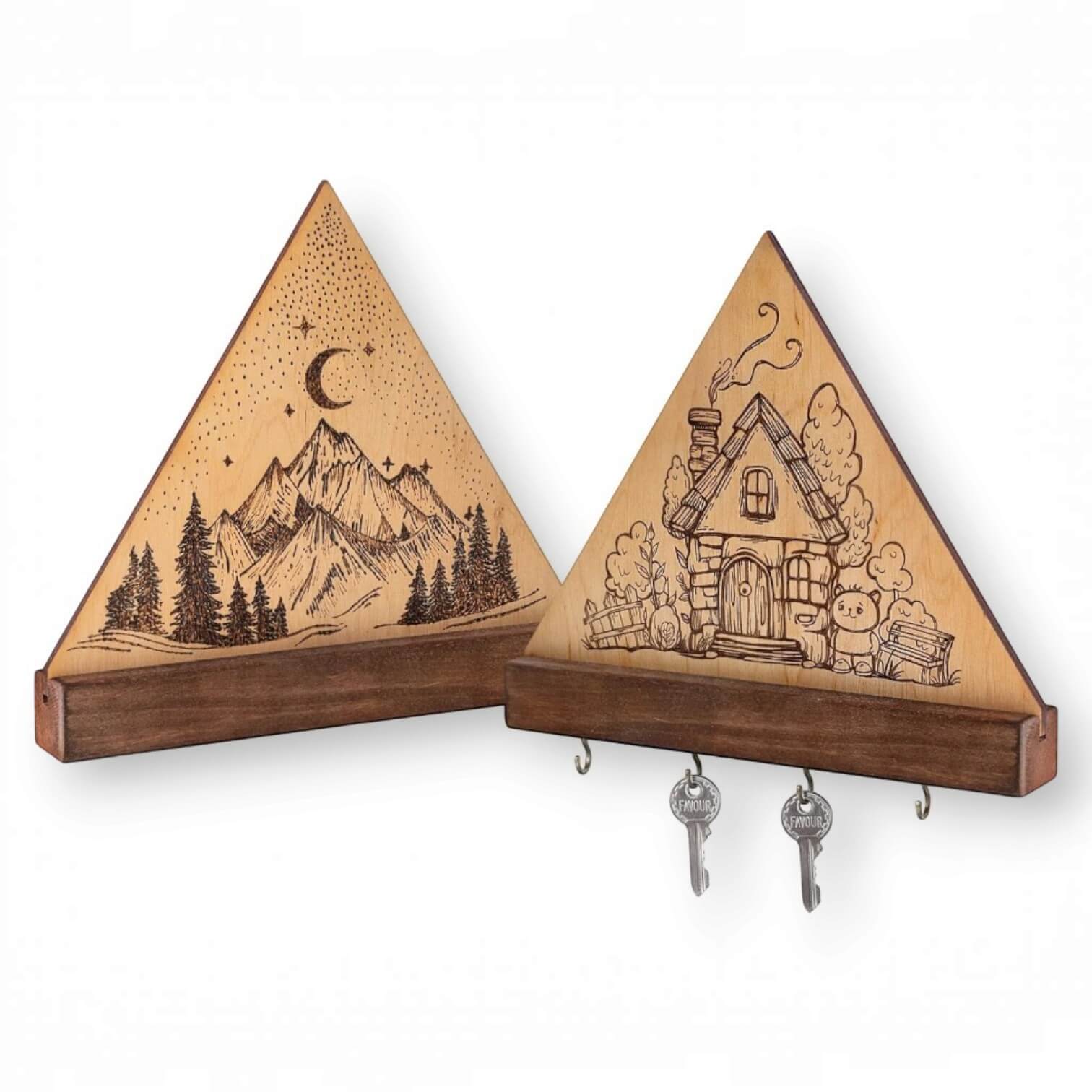 BeaverCraft Brandmalerei-Set für Schlüsselhalter