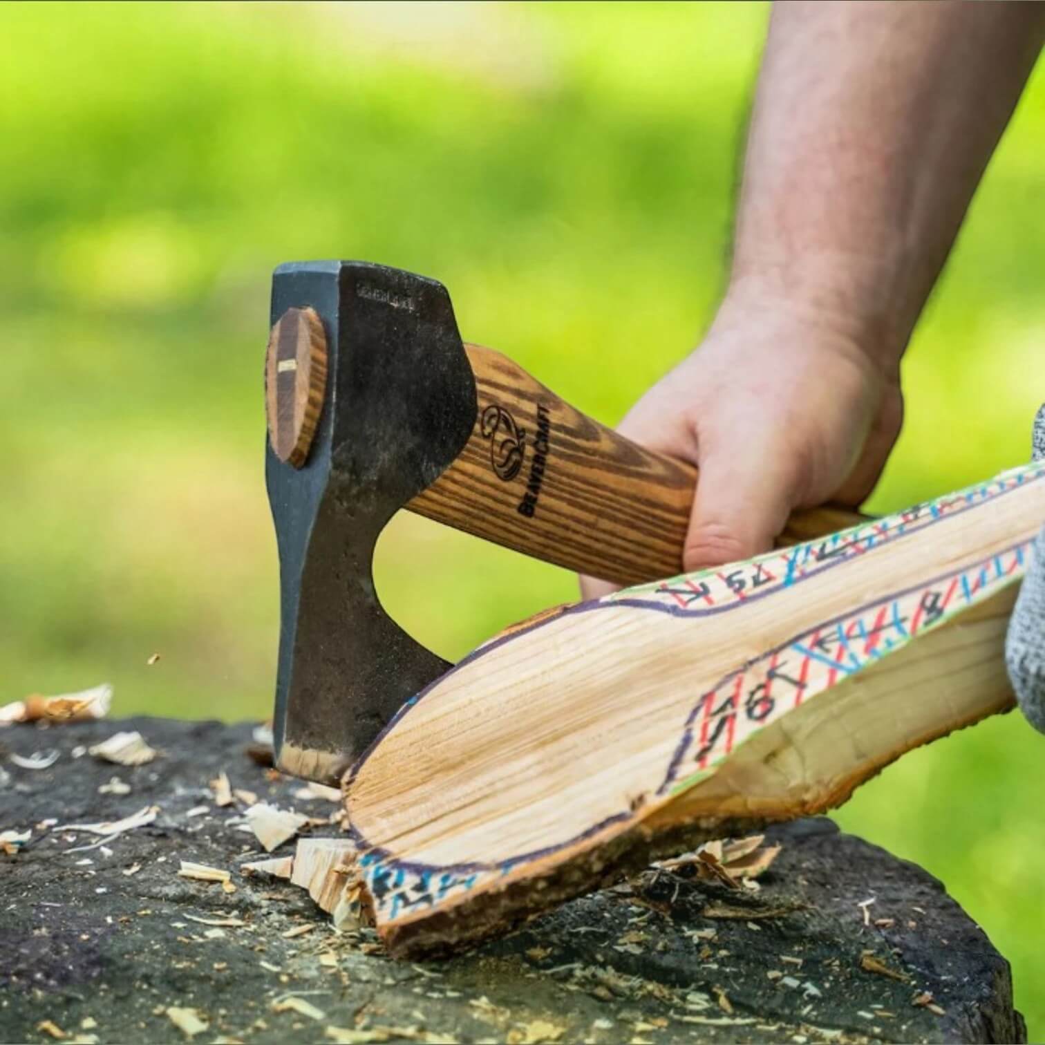 BeaverCraft-Set zum Schnitzen von Löffeln aus Frischholz