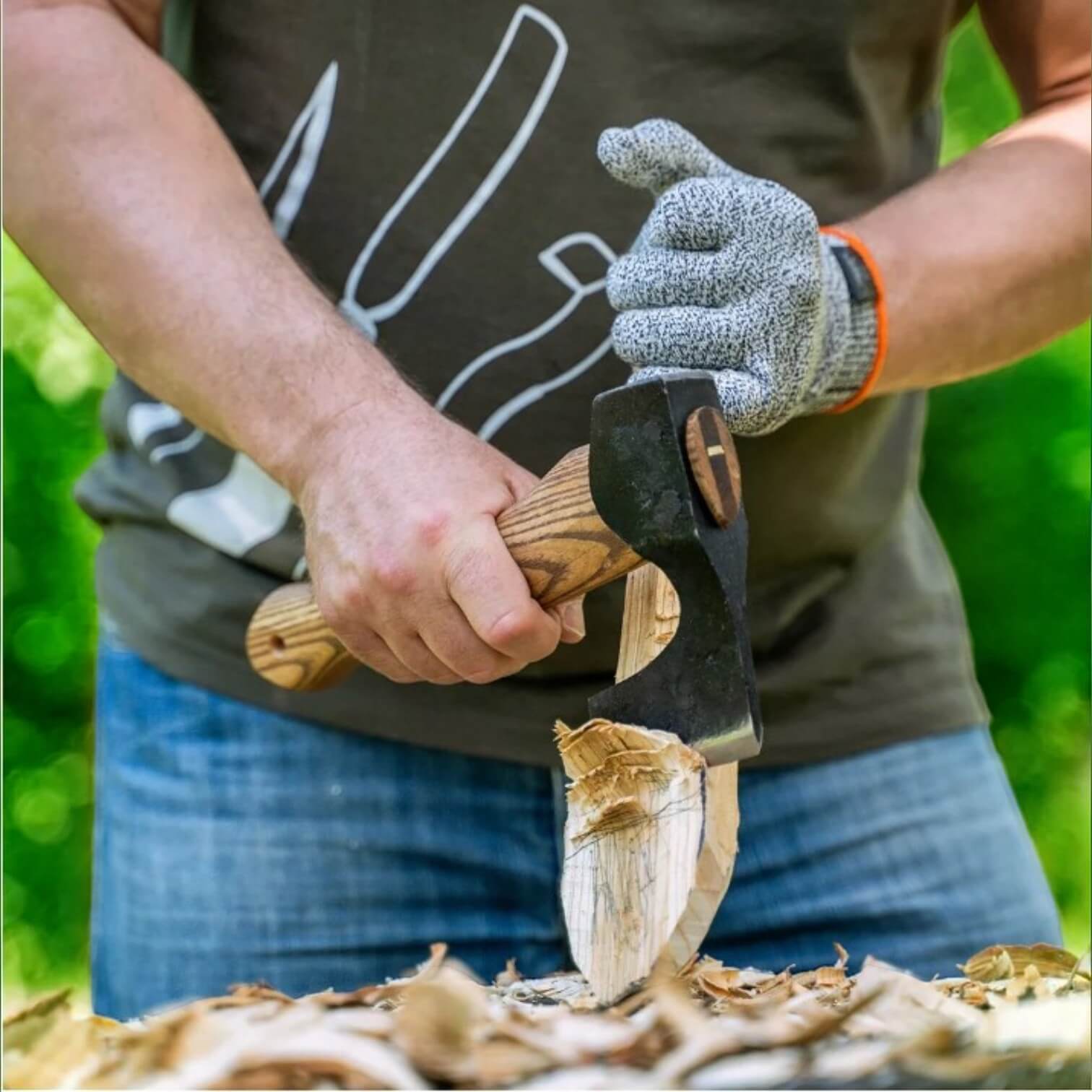 BeaverCraft-Set zum Schnitzen von Löffeln aus Frischholz