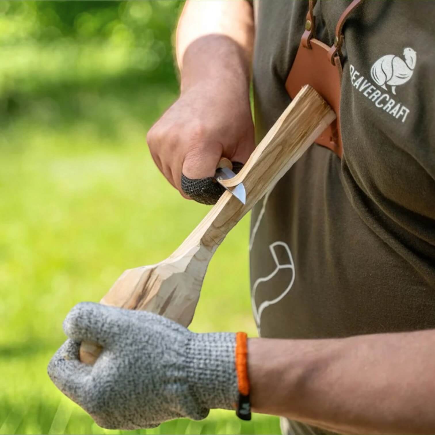 BeaverCraft-Set zum Schnitzen von Löffeln aus Frischholz