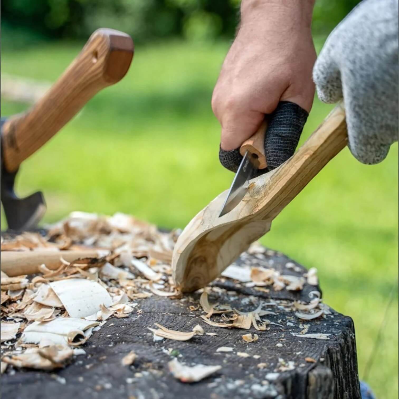 BeaverCraft-Set zum Schnitzen von Löffeln aus Frischholz