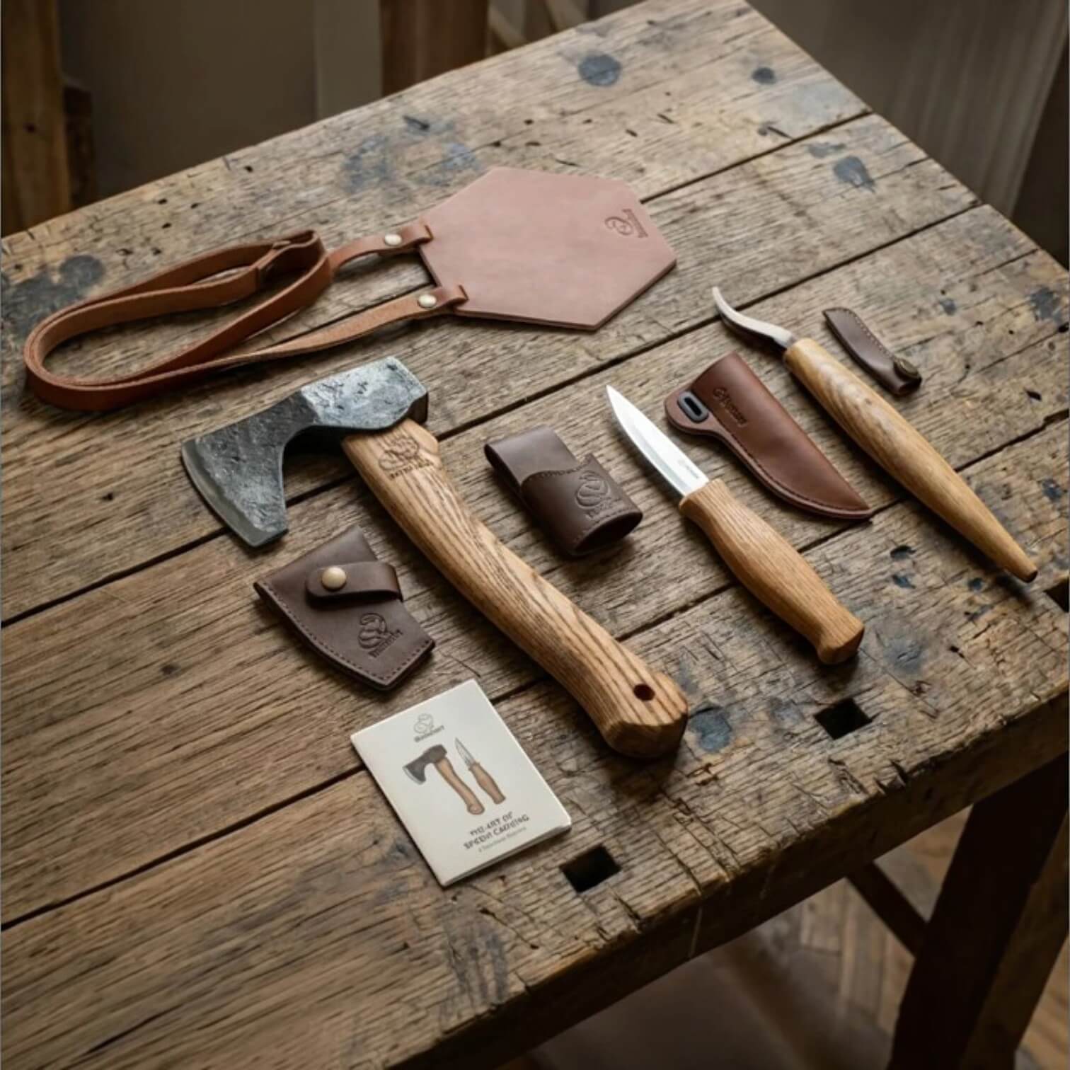 BeaverCraft-Set zum Schnitzen von Löffeln aus Frischholz