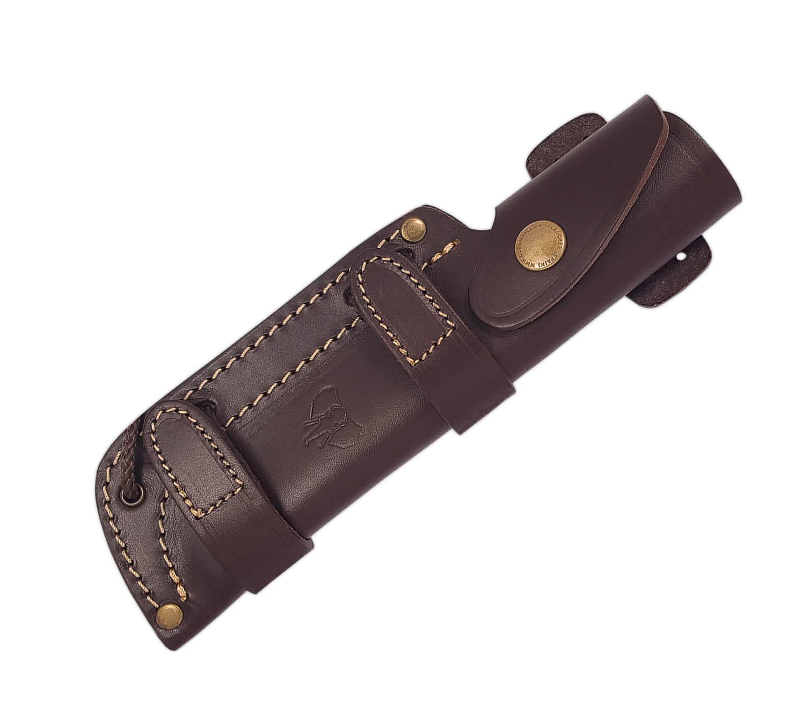 Fab I survival knife with a brown Micarta handle and a Böhler N-695 steel blade