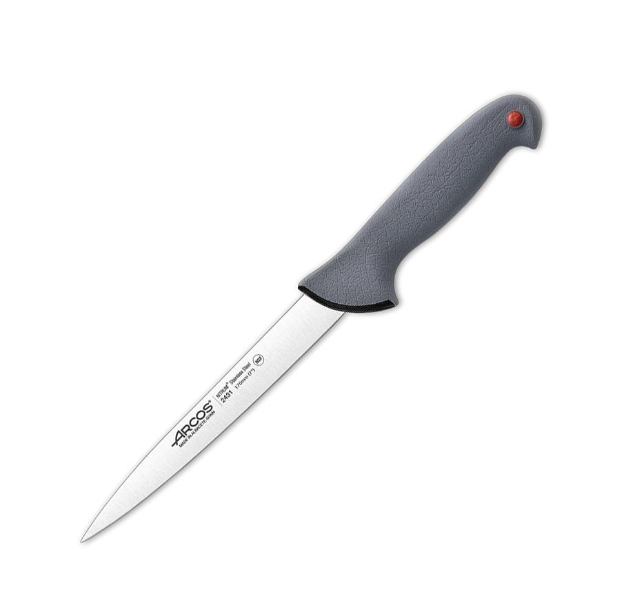 Couteau à fileter avec lame de 17 cm Arcos Color prof