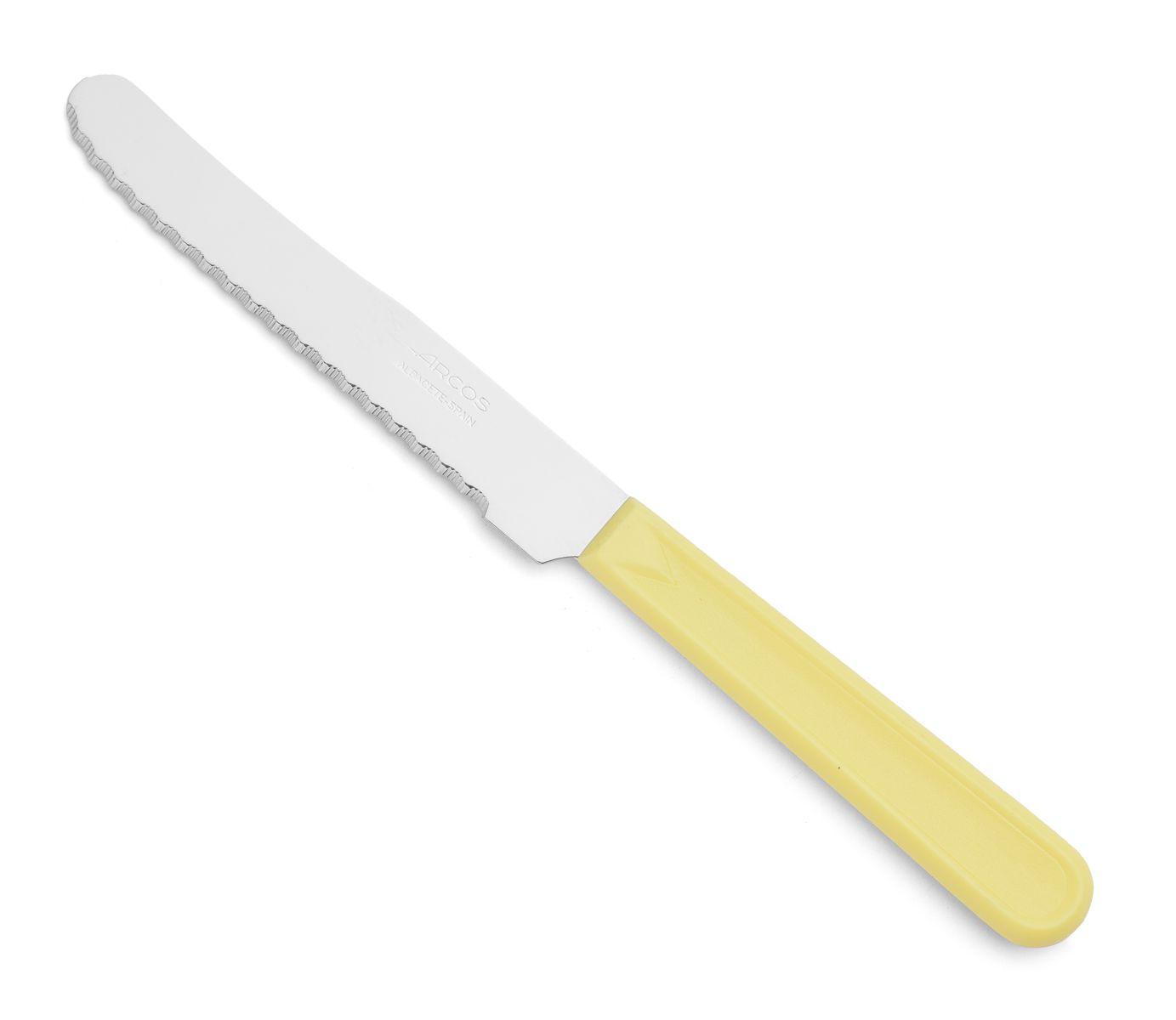 Arcos table knife box of 60 units yellow polypropylene handle Arcos table knife box of 60 units yellow polypropylene handle