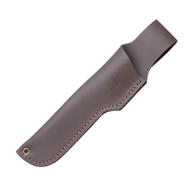 Joker Luchadera hunting knife with deer antler handle and 14 cm clip point blade