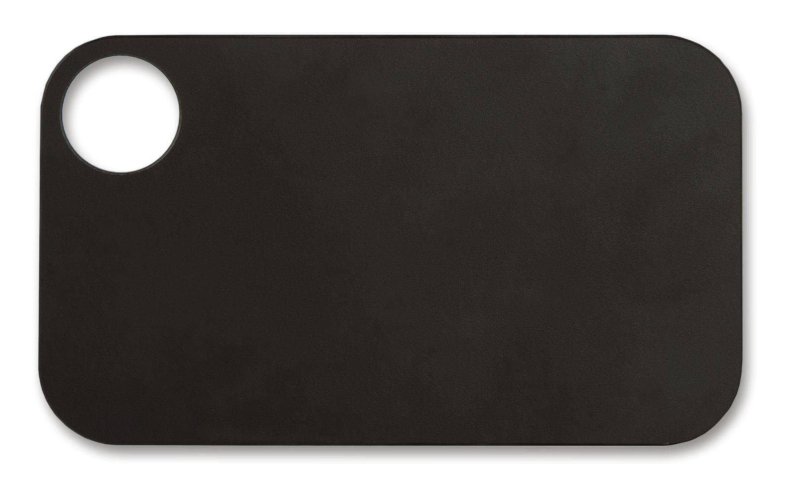 Planche à découper en fibre de cellulose et résine noire Arcos 24x14 cm