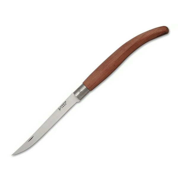 Navaja Jamonera curva con hoja de acero inoxidable de 13,5 cm y m...
