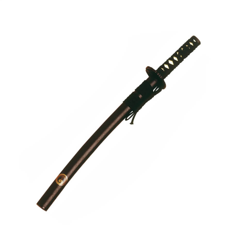 Grulla noire Wakizashi avec manche à cordes Marto 230 75 cm