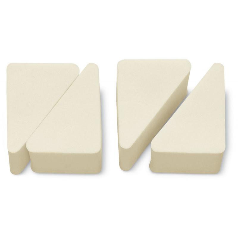Éponges à maquillage séparées sous blister