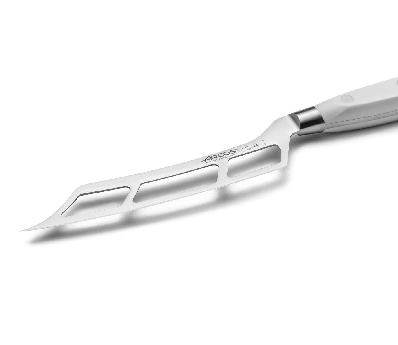 Cuchillo de queso Arcos Riviera Blanca con hoja de 145 mm