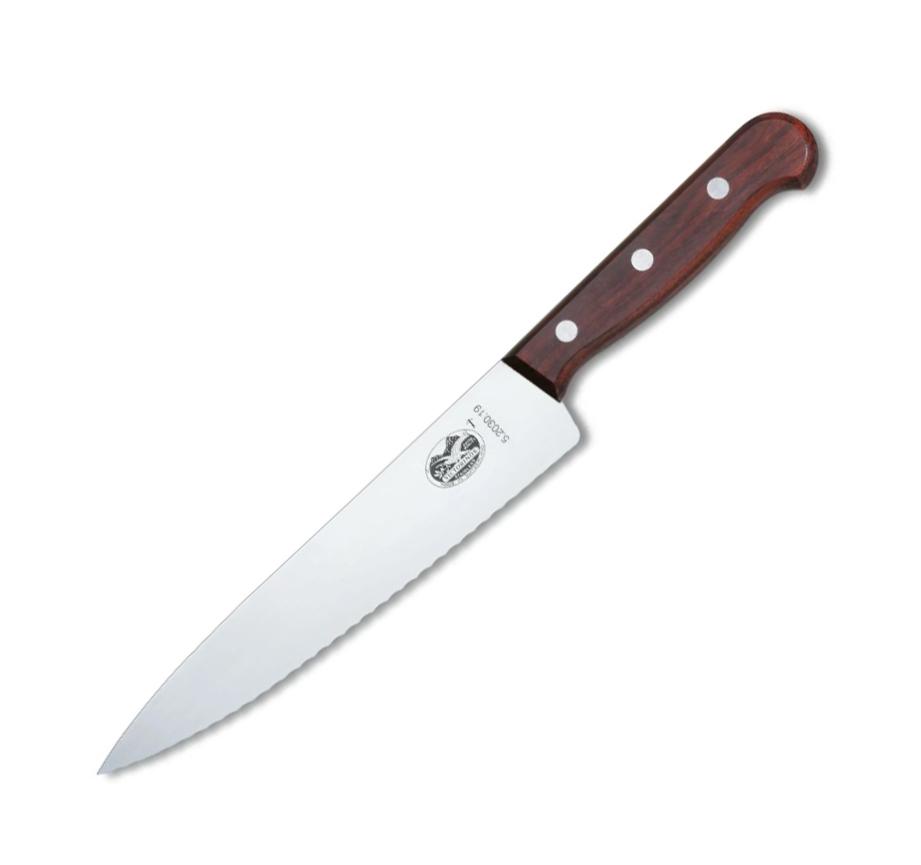 Cuchillo de chef con mango de palisandro y hoja de 19 cm Victorin...